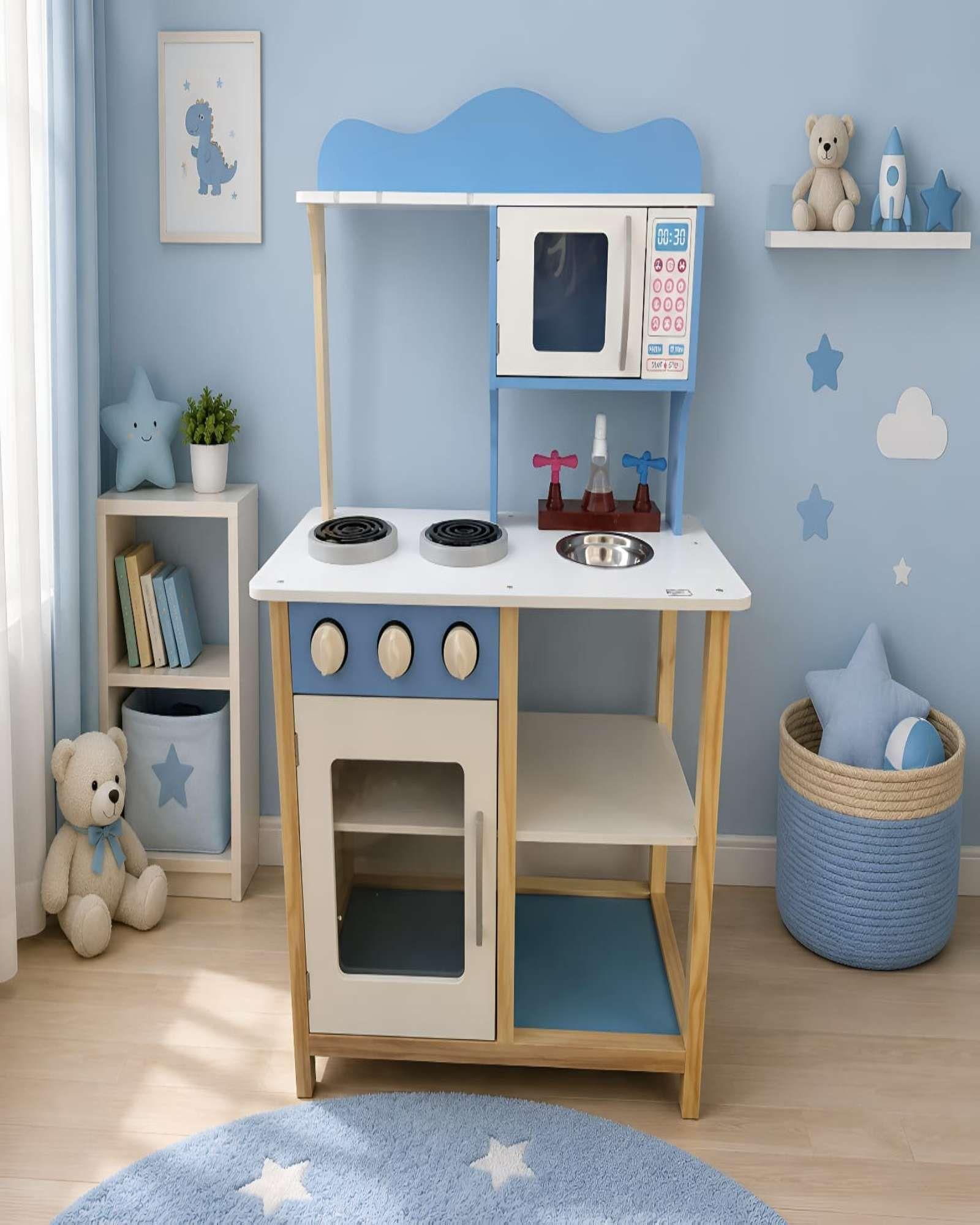 Cocina Infantil de Madera Estilo Moderno-2