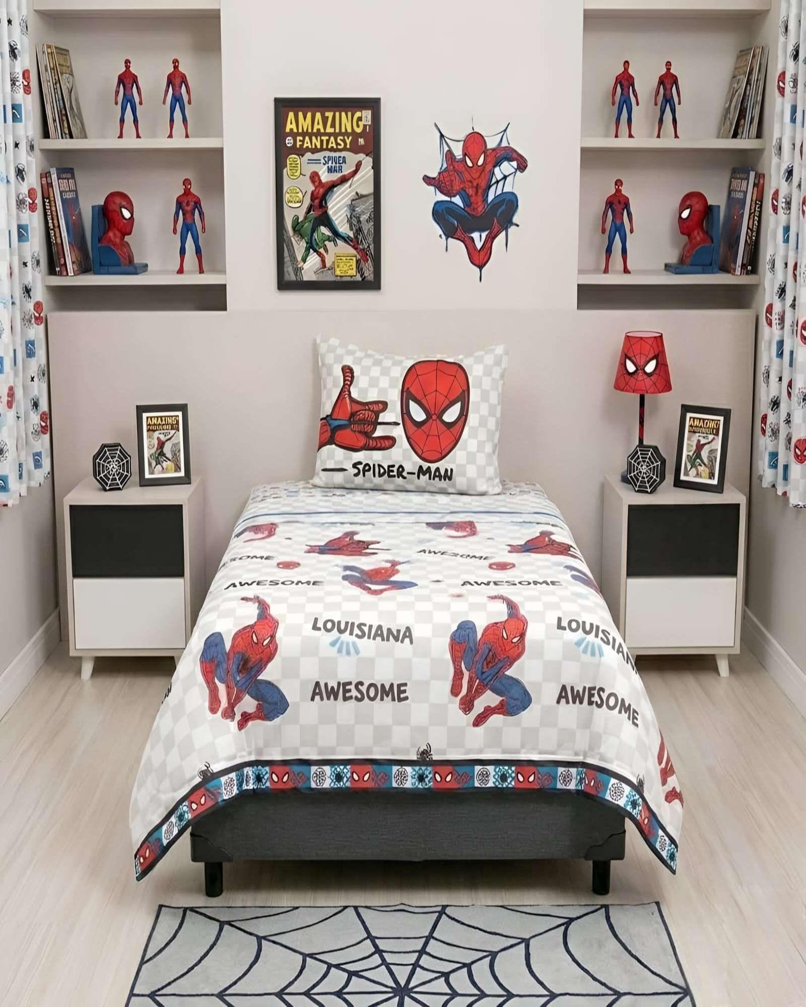 Sábanas de Verano Infantiles 1,5 Plaza Diseños Únicos y Frescos B15-3