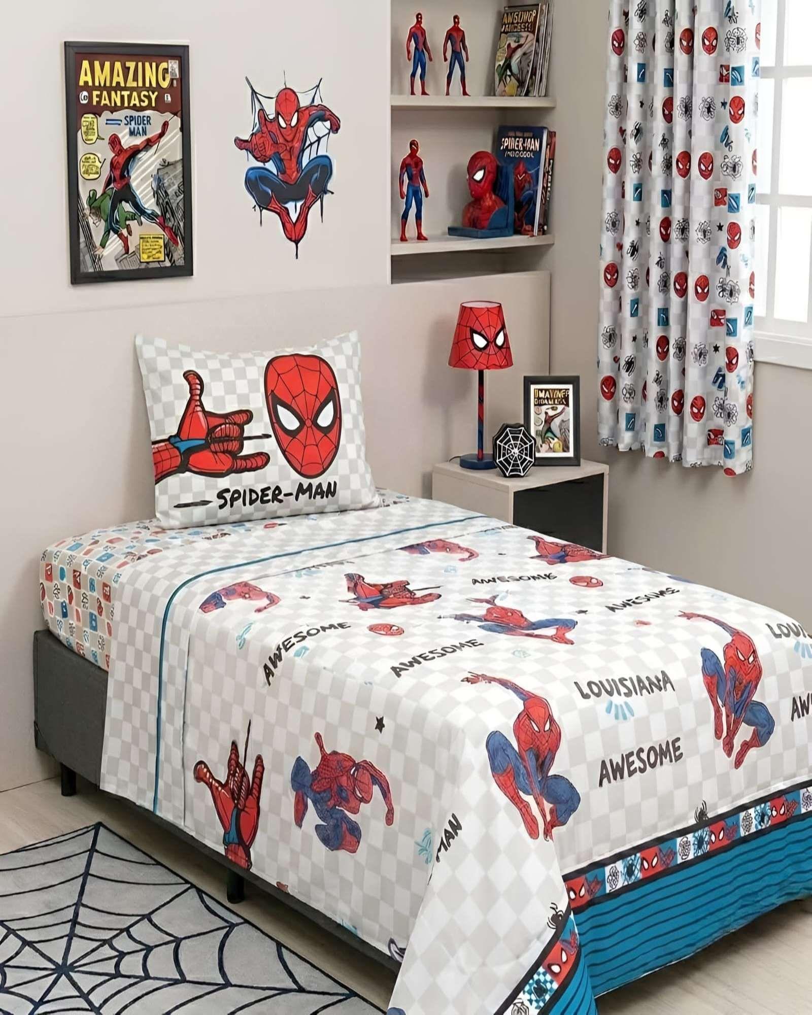 Sábanas de Verano Infantiles 1,5 Plaza Diseños Únicos y Frescos B15-4