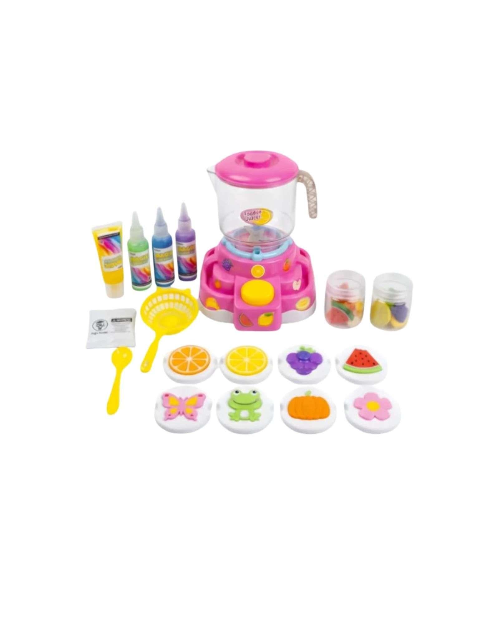 Juguera Infantil Mágica con Luces y Sonido + Set de Gel Creativo-5