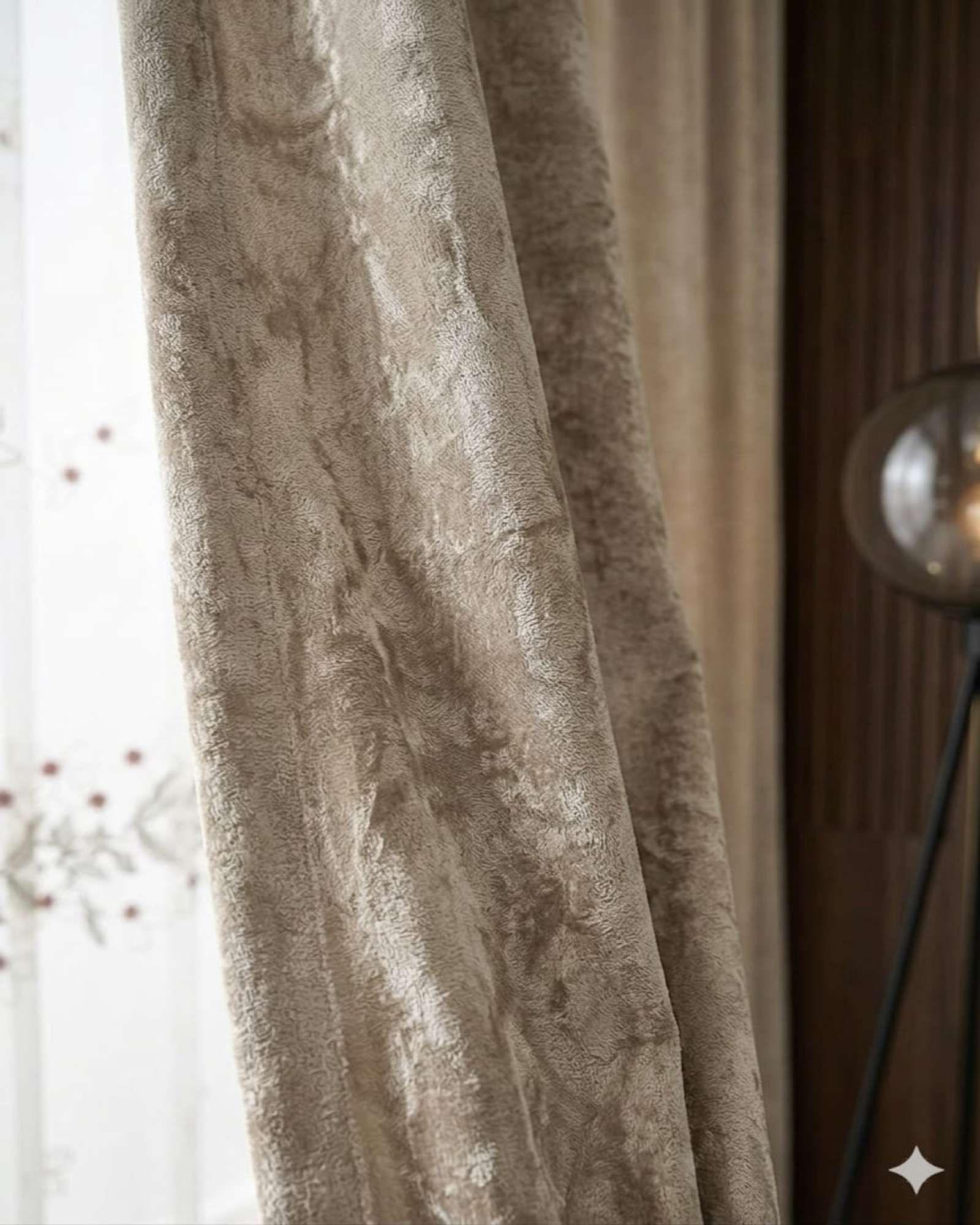 Cortinas de Terciopelo Velvet Premium 2 Paños 140x230 cm m7-3