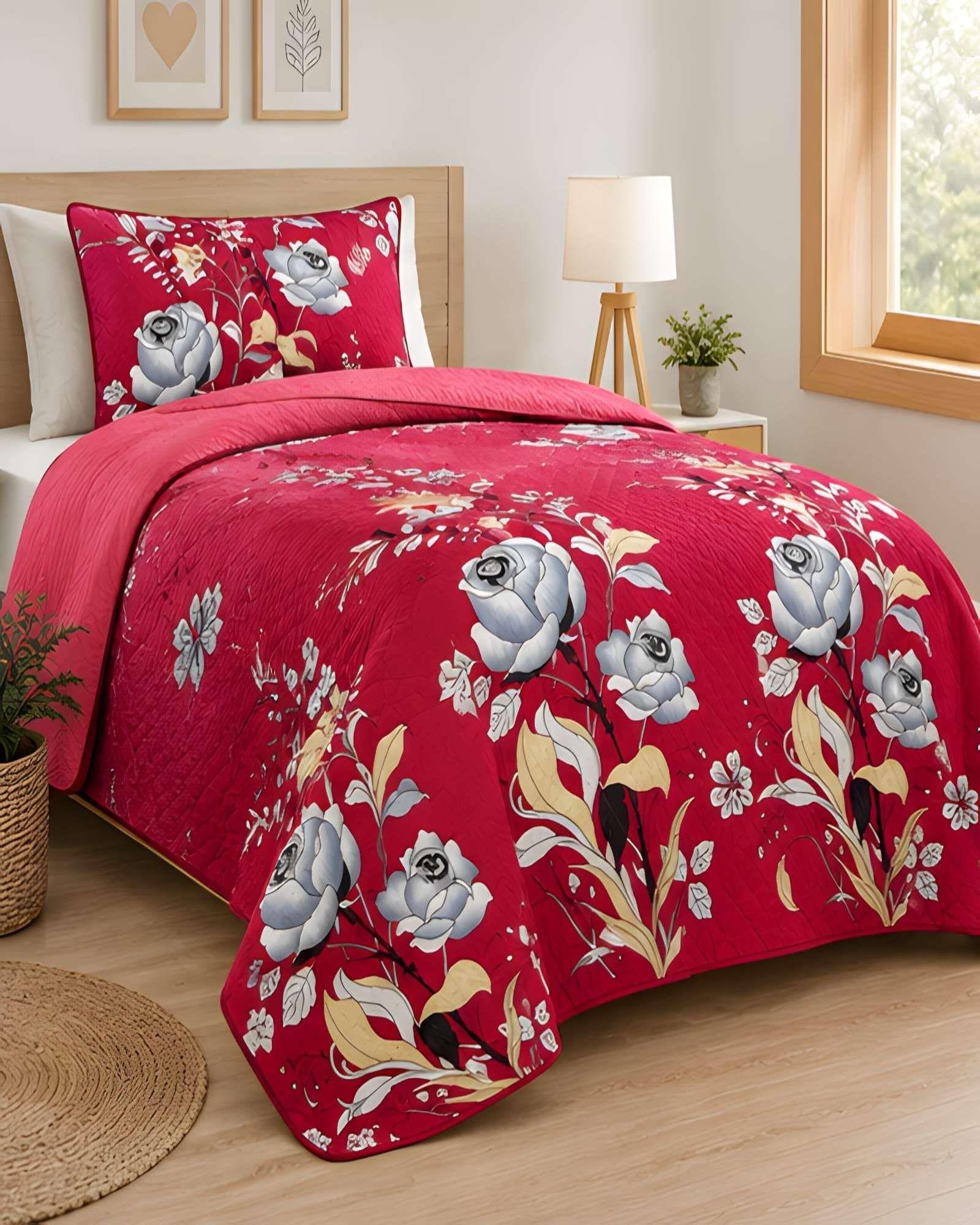 Quilt Plaza Y Media Delgado De Verano Mas Funda De Almohada m13-1