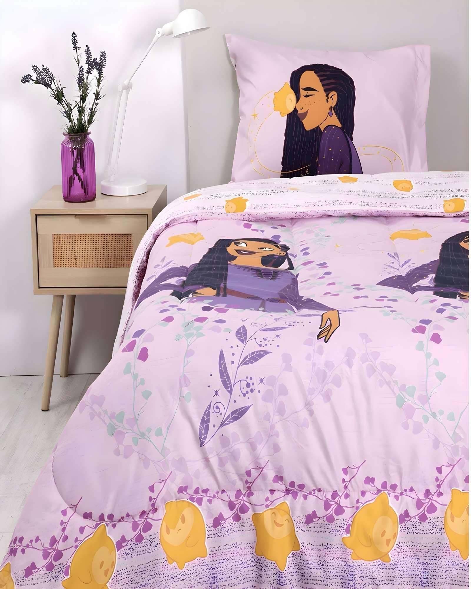 CUBRECAMA ACOLCHADO INFANTIL CON DISEÑO REVERSIBLE P1-3