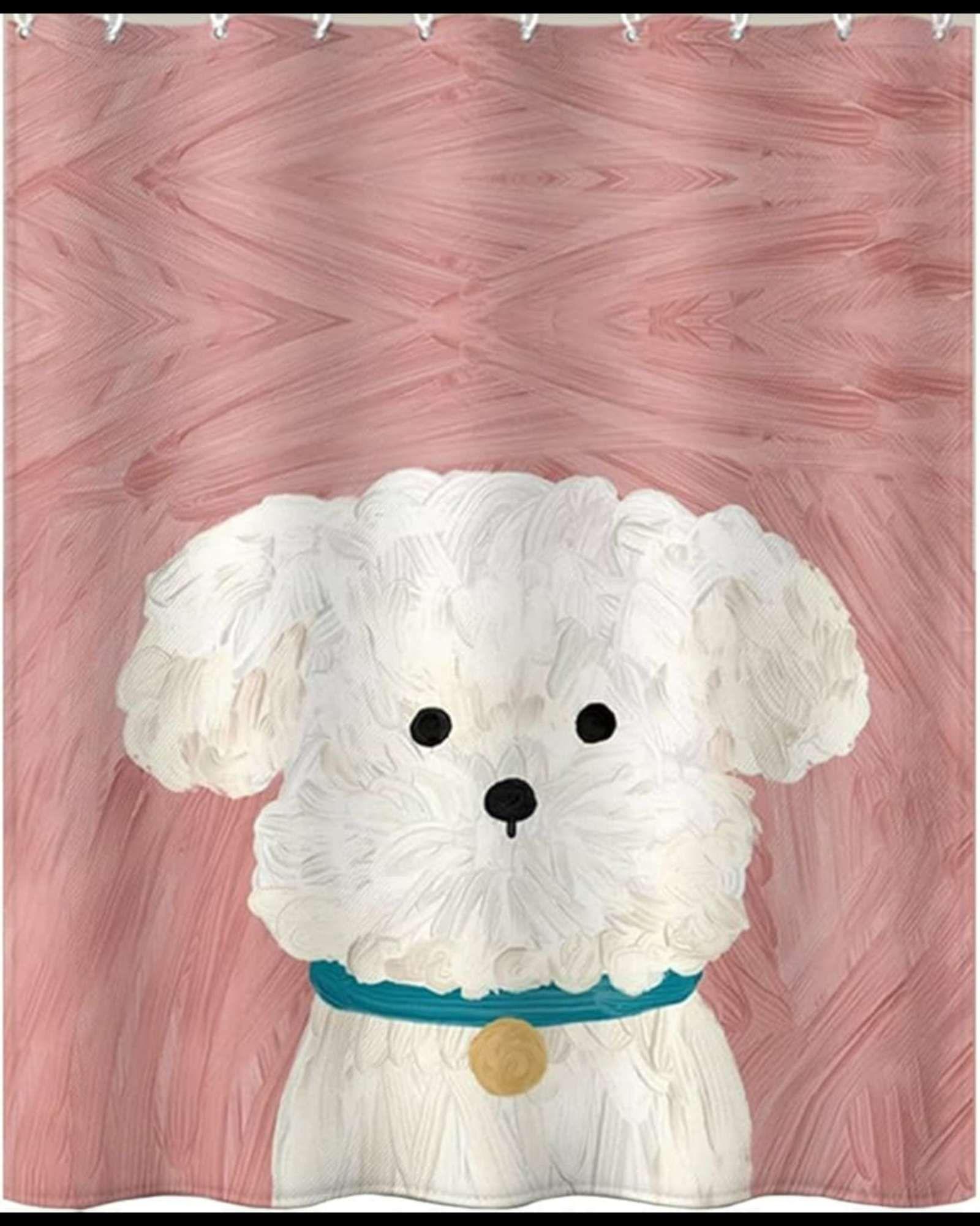 Set de baño 5 piezas Cortina mas Alfombras mas forro de ducha  -07-4