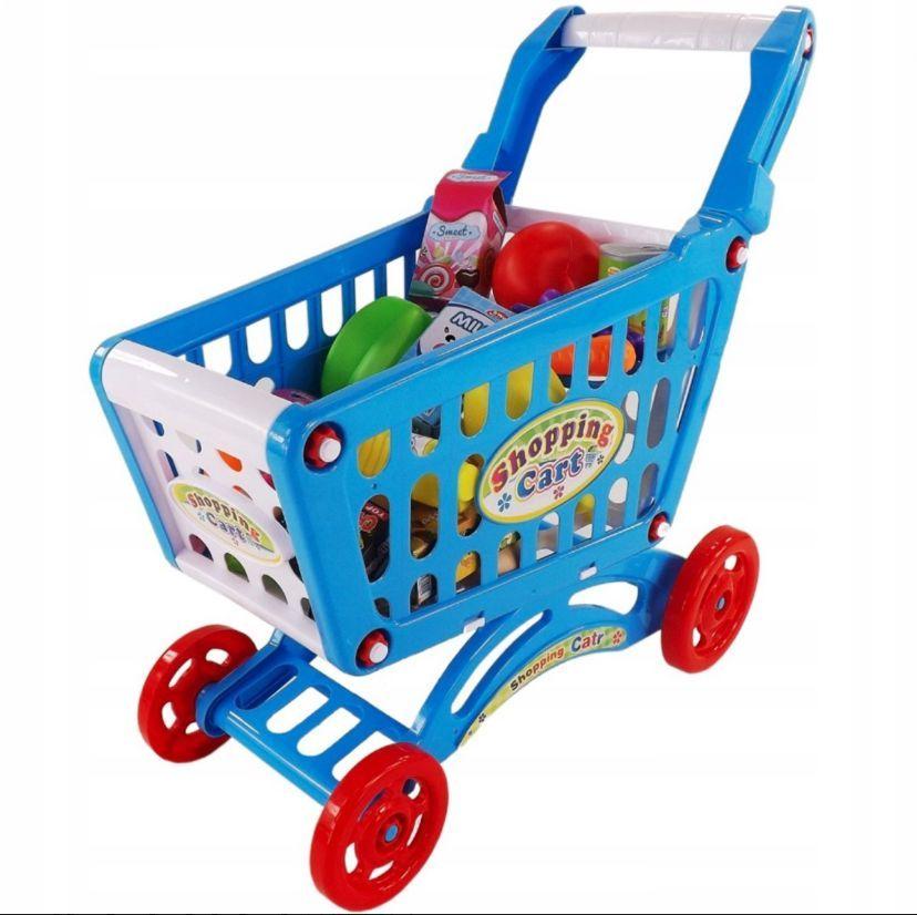 CARRITO SUPERMERCADO COMPRAS PARA NIÑOS JUGUETE -0