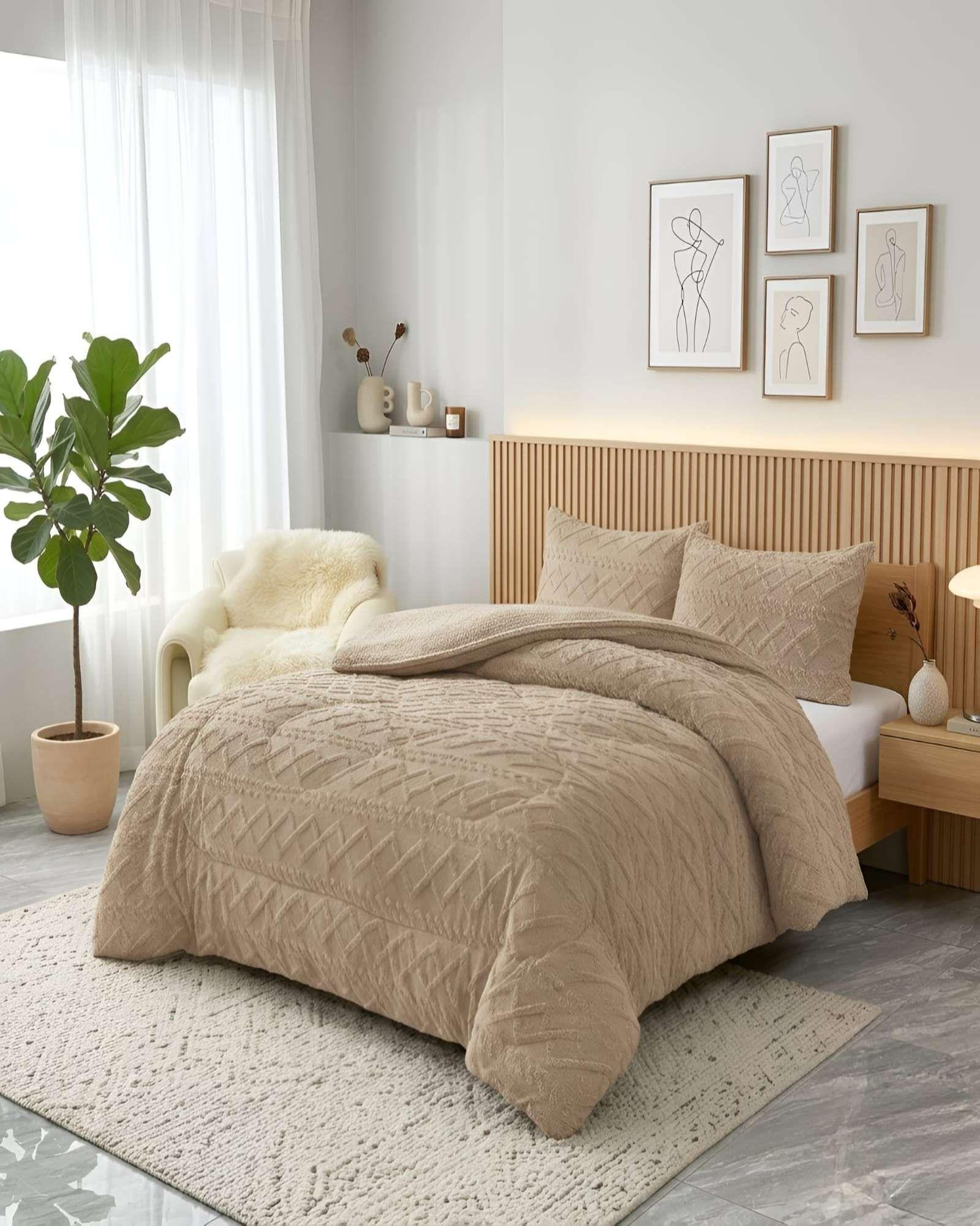 Cubrecama 2 Plazas Con Relieve Cobertor Elegante Suave D3-1