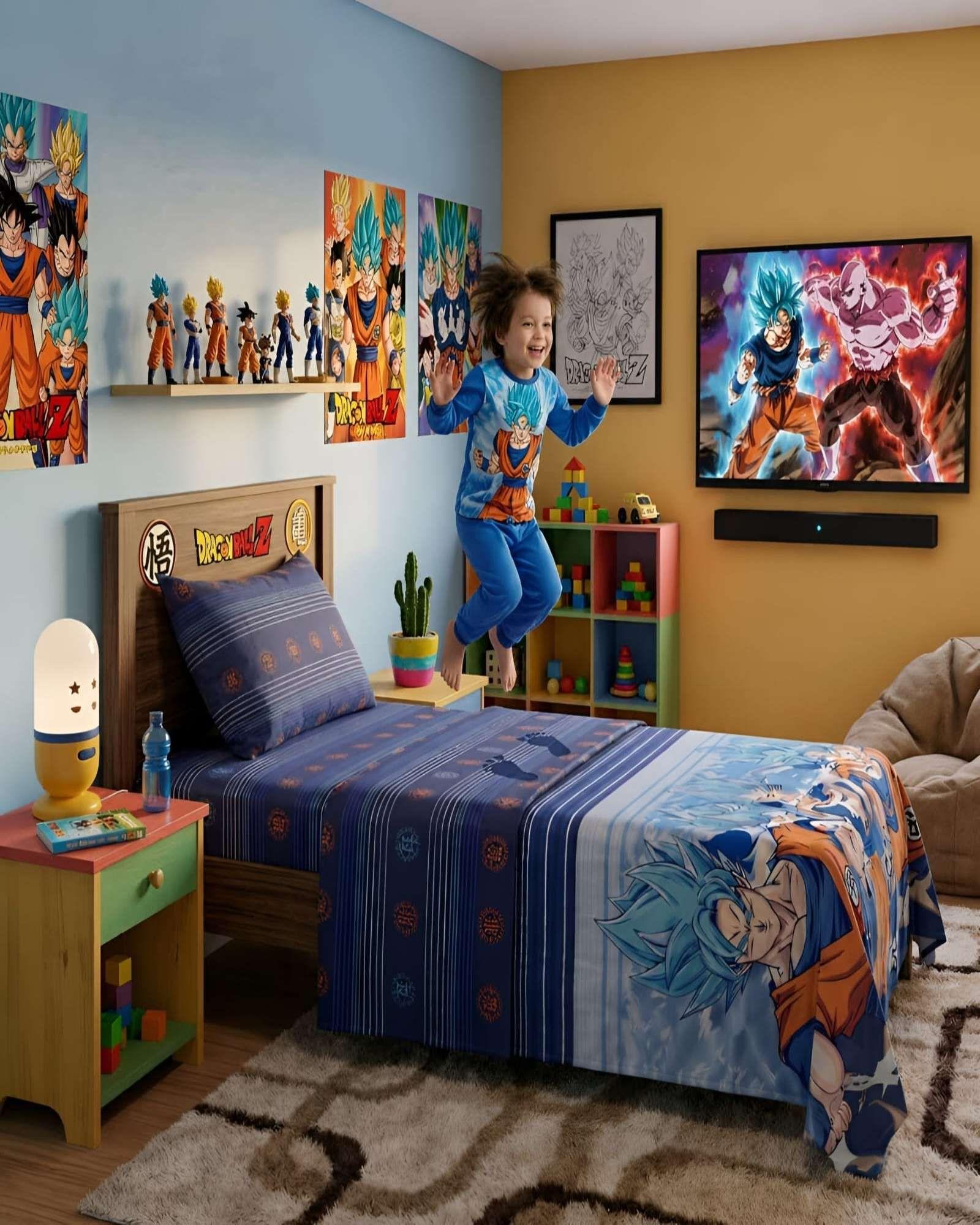 Sábanas de Verano Infantiles 1,5 Plaza Diseños Únicos y Frescos B8-3