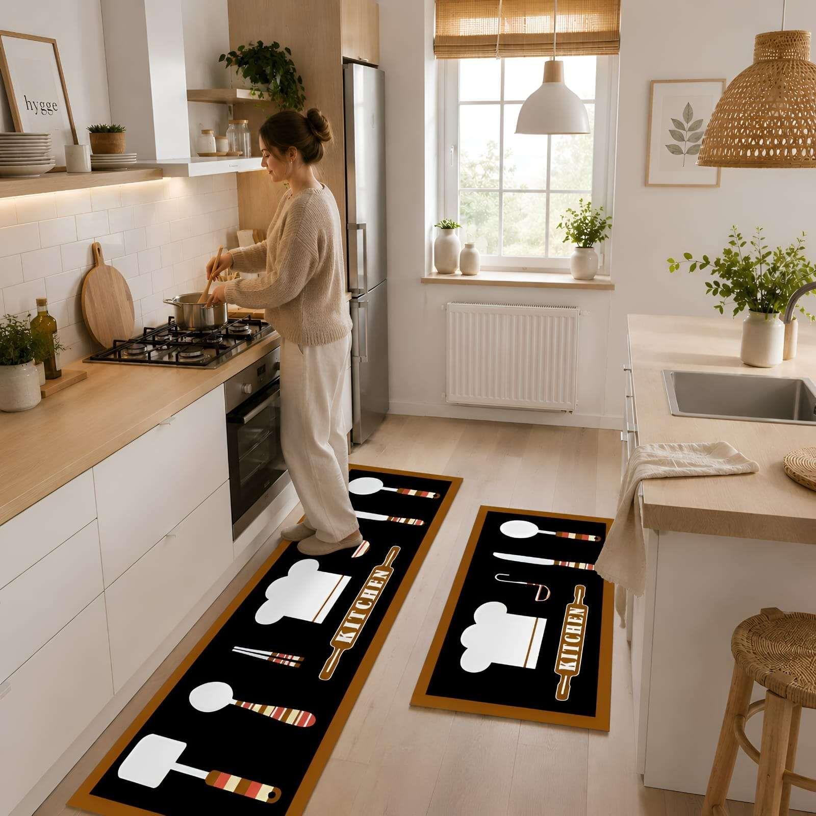 Set de Alfombras para Cocina: Diseño y Durabilidad 03-2