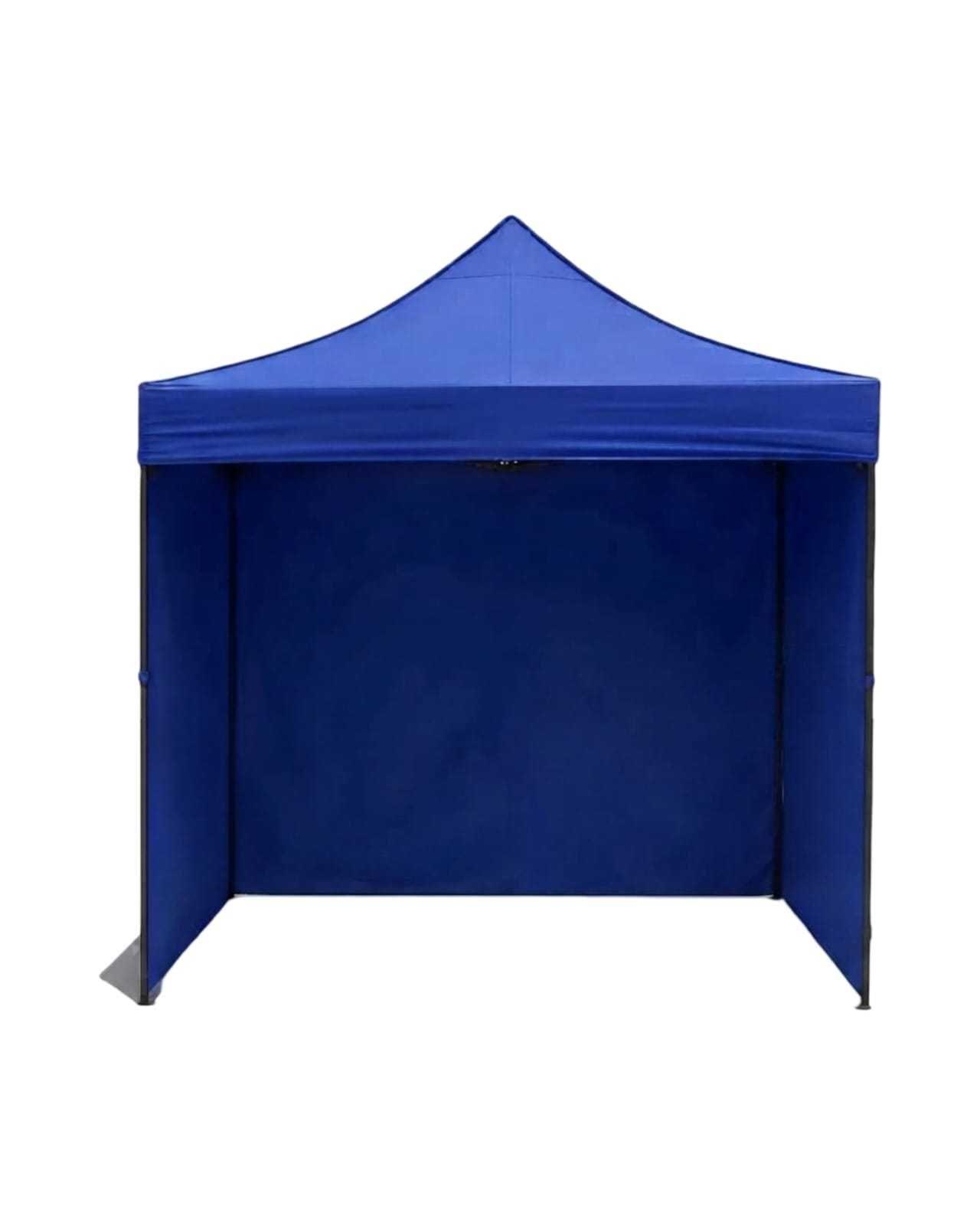 Toldo Plegable 3x3 Metros Carpa Impermeable con Cortinas Laterales UV-5