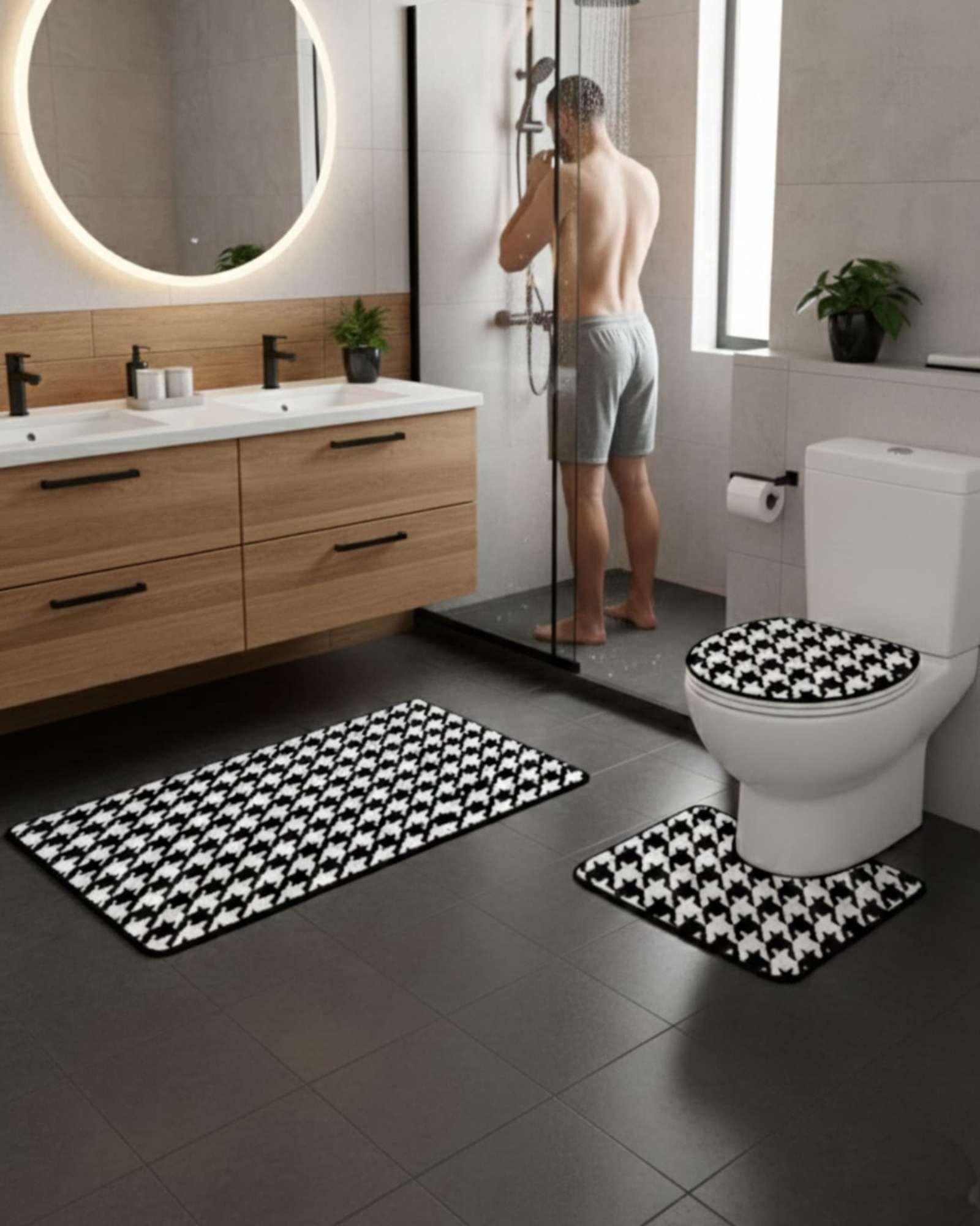 SET DE BAÑO 3 PIEZAS SUAVES Y ABSORBENTES m7-3