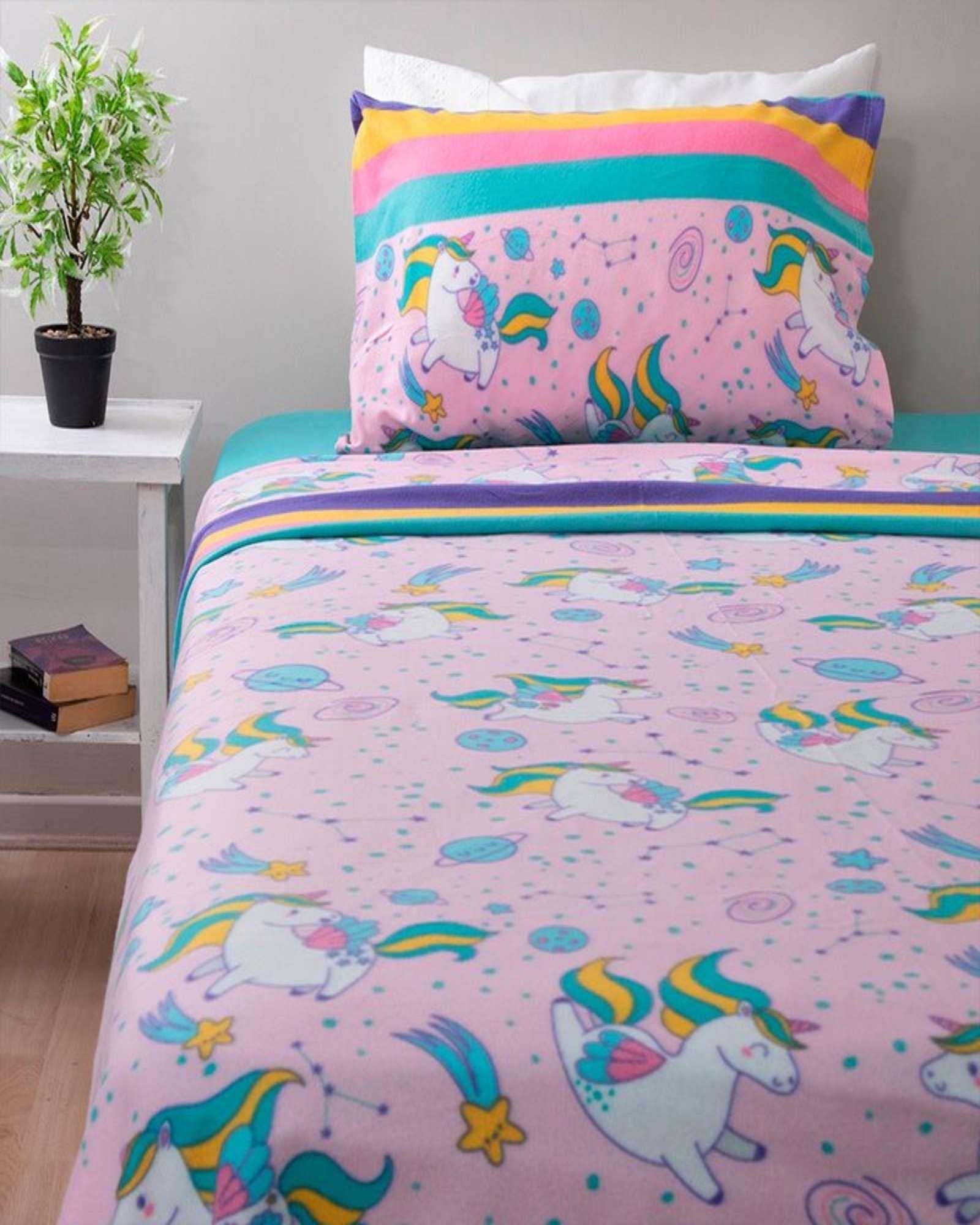 Sabana Polar 1,5 plaza Infantil Unicornio-2