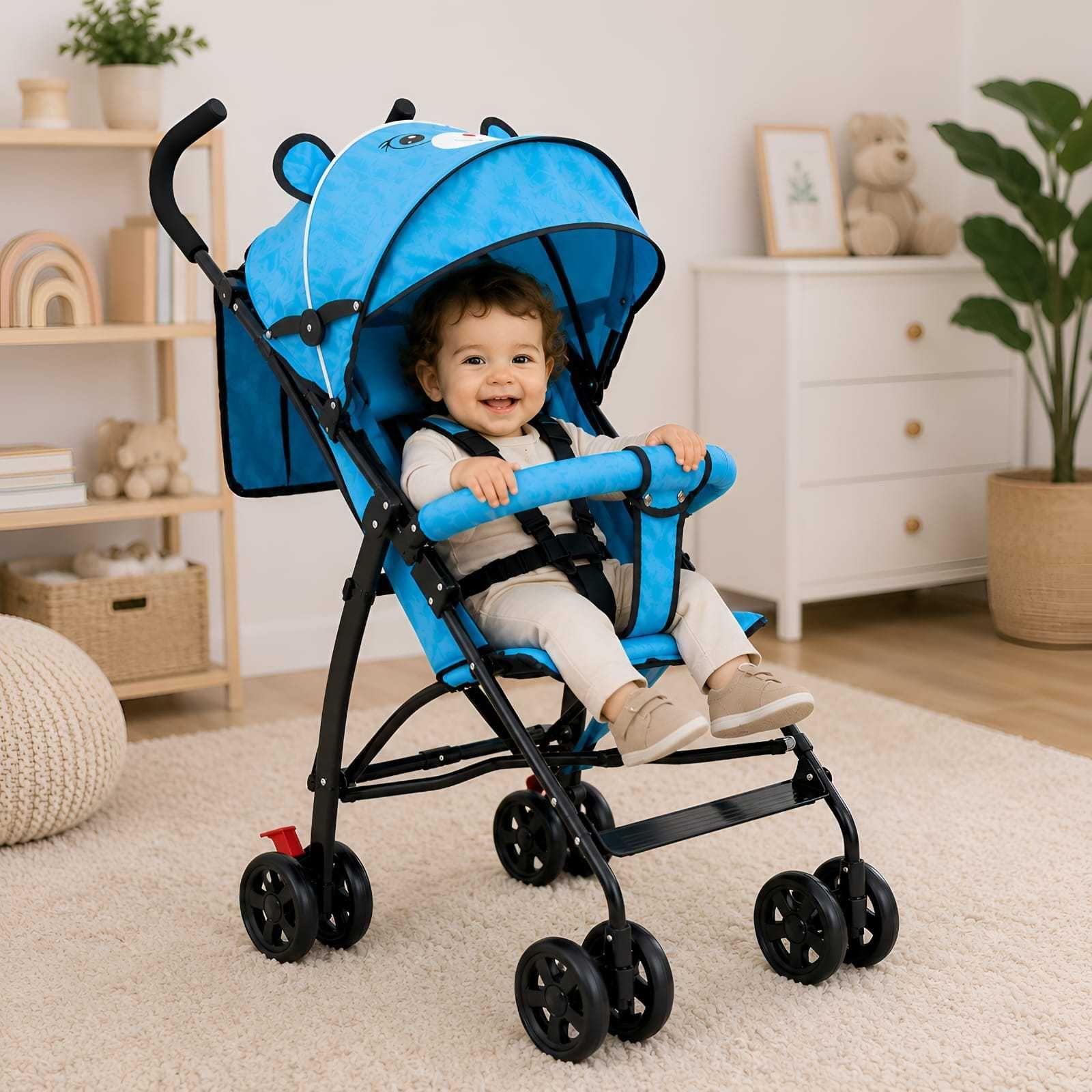 Coche Paseador Liviano y Plegable para Bebé 03-2