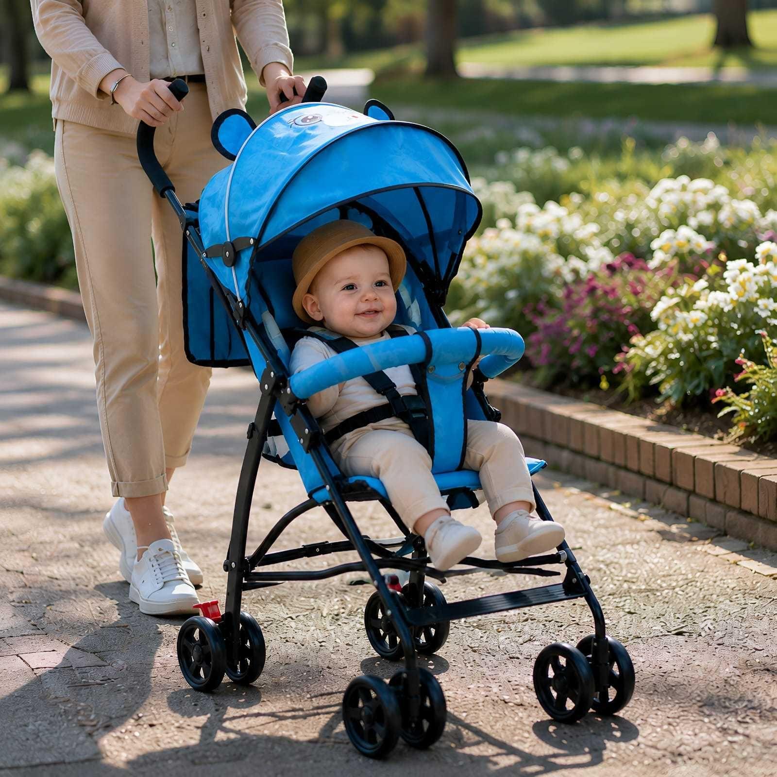 Coche Paseador Liviano y Plegable para Bebé 03-3