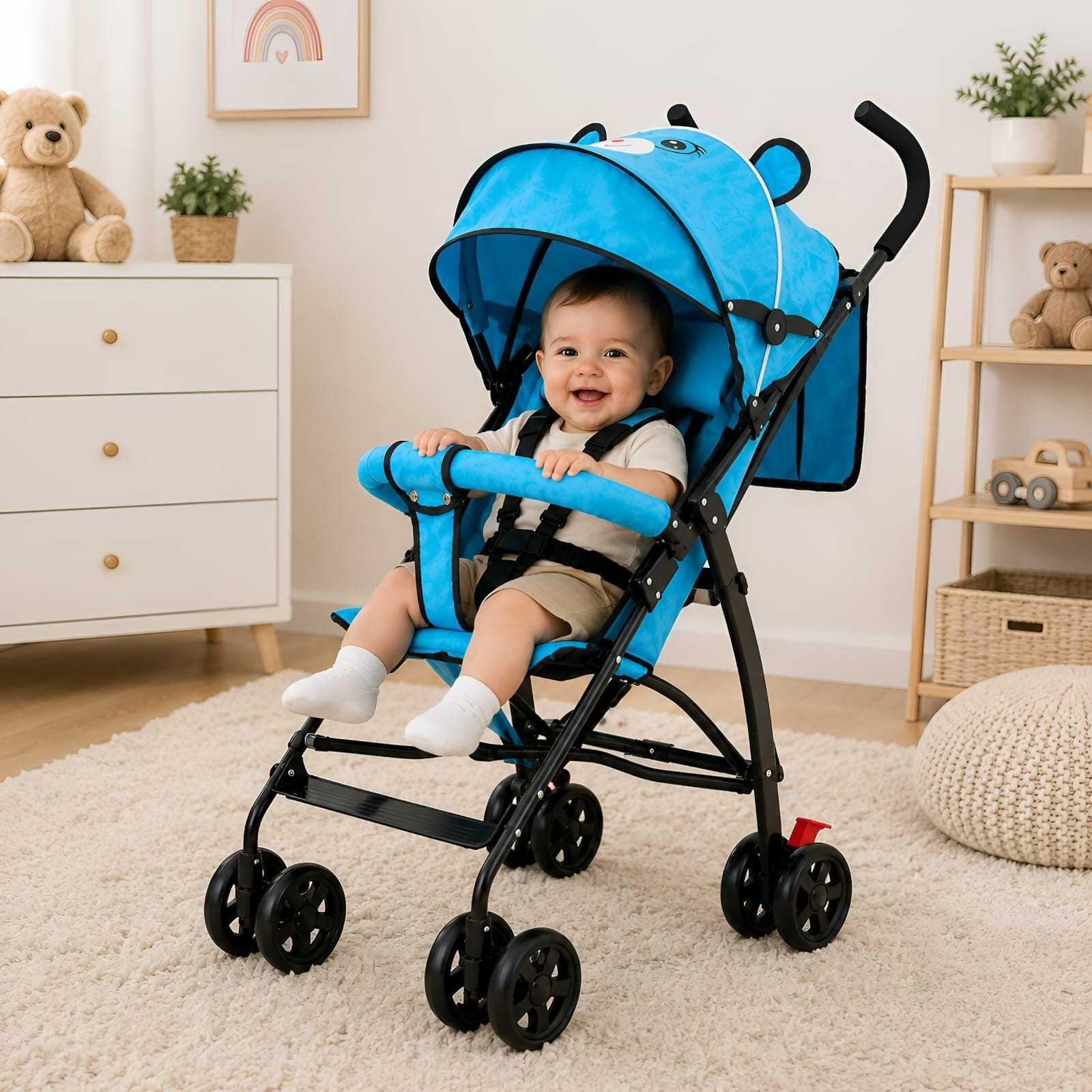 Coche Paseador Liviano y Plegable para Bebé 03-4