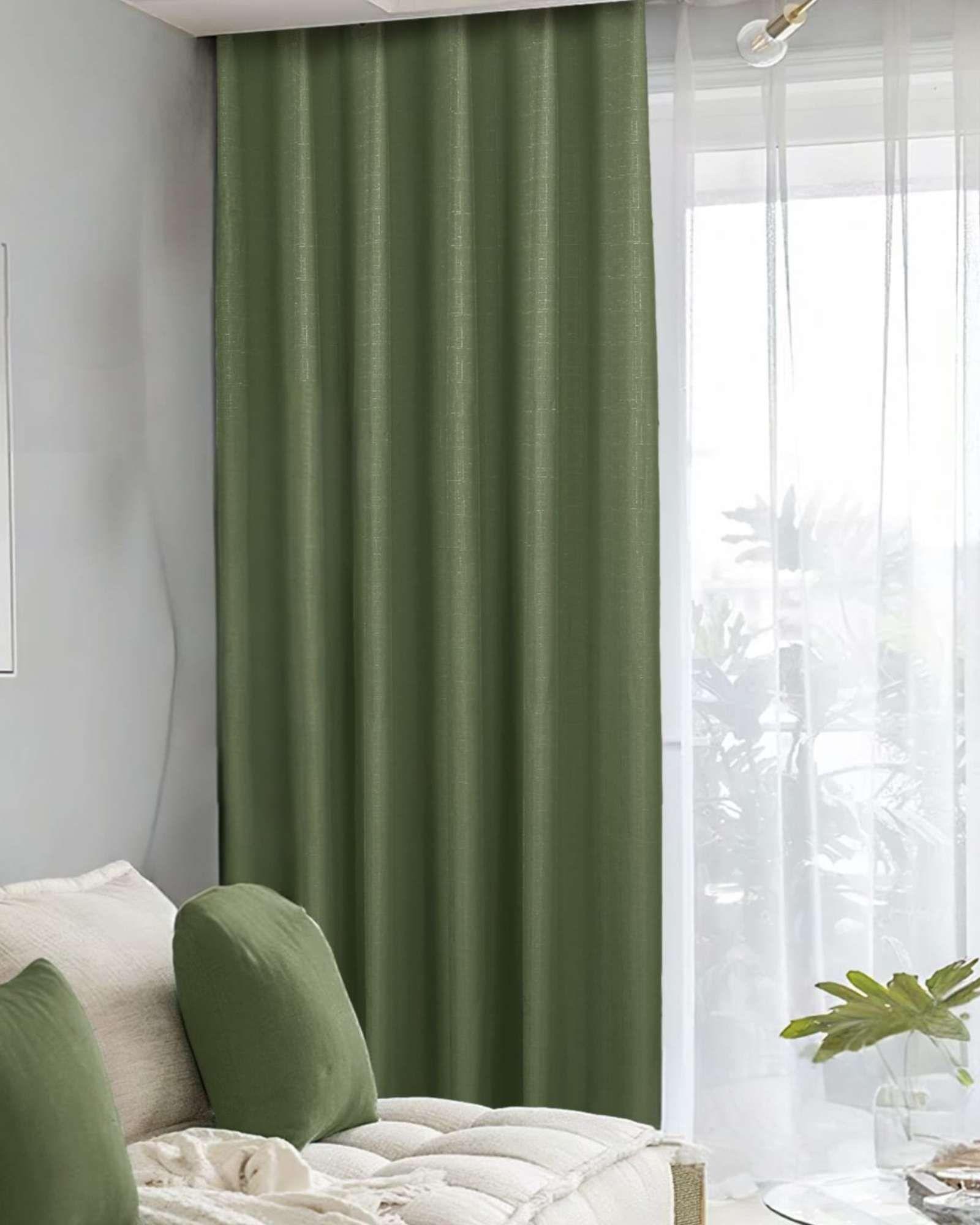 Set de Cortinas Blackout Engomadas Modernas de Lujo m4-3