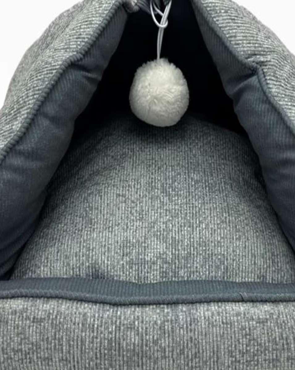 Cama de Gato con Esfera / Gris gato-3