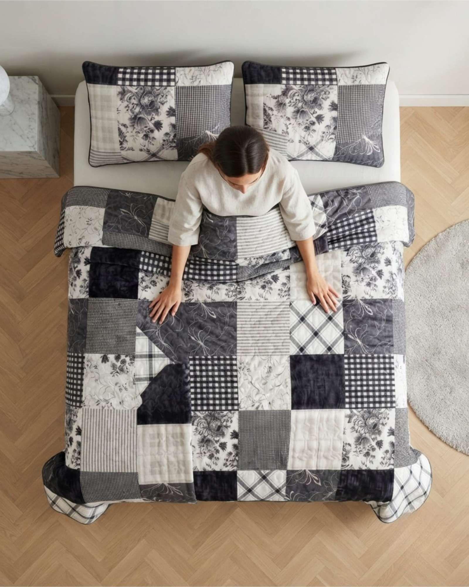 Quilt De Verano King Transpirable Y Suave m14-3
