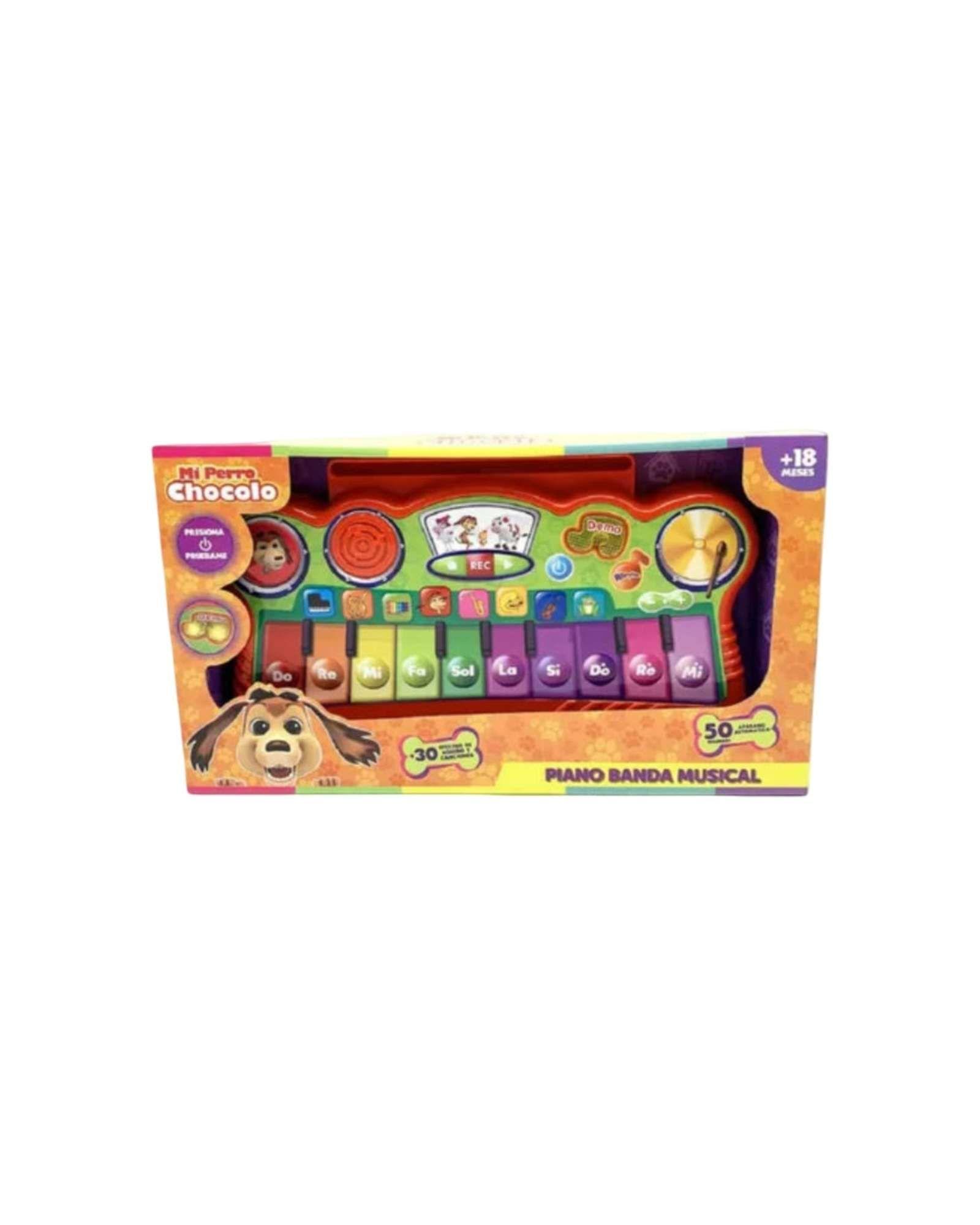 Set Banda Musical Juguete Infantil Con Piano Didactico-5