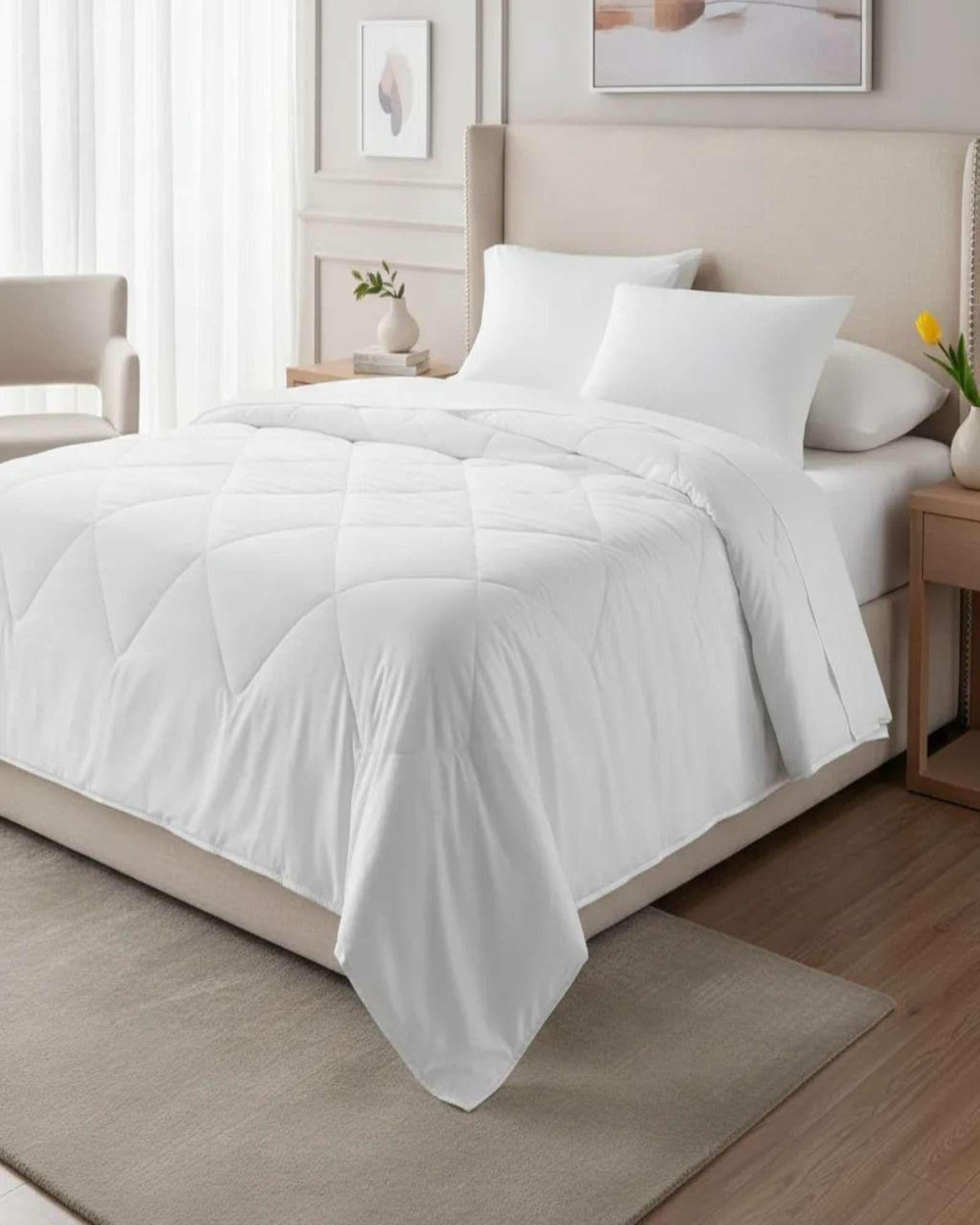 Cubrecama Nórdico Verano plaza y media 180x220cm + 1 Funda Almohada C6-3