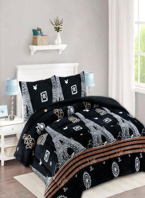 CUBRECAMAS CON CHIPORRO 2 PLAZA SUPER SUAVES D23-2