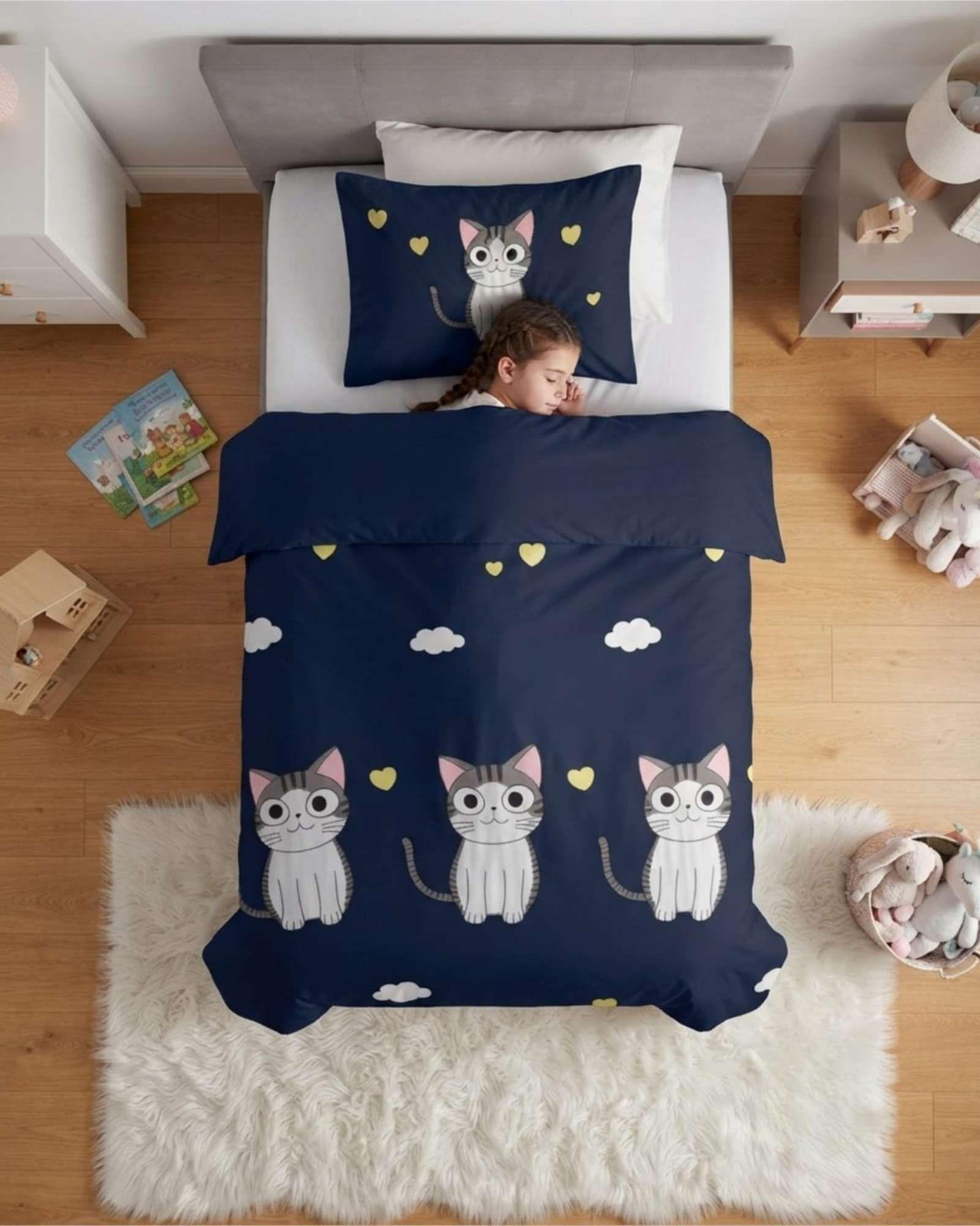 Quilt Plaza y Media De Diseño Infantil Mas 2 Almohadas m3-4