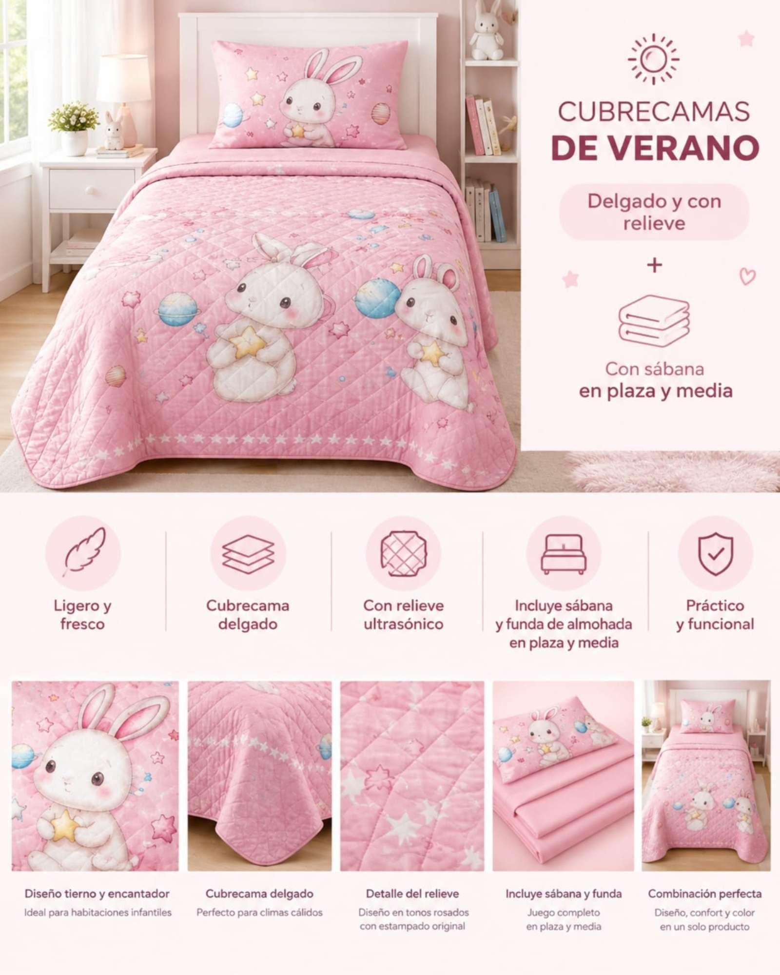 Cubrecama De Verano Delgado Plaza Y Media Estilo Moderno Y Fresco m8-4