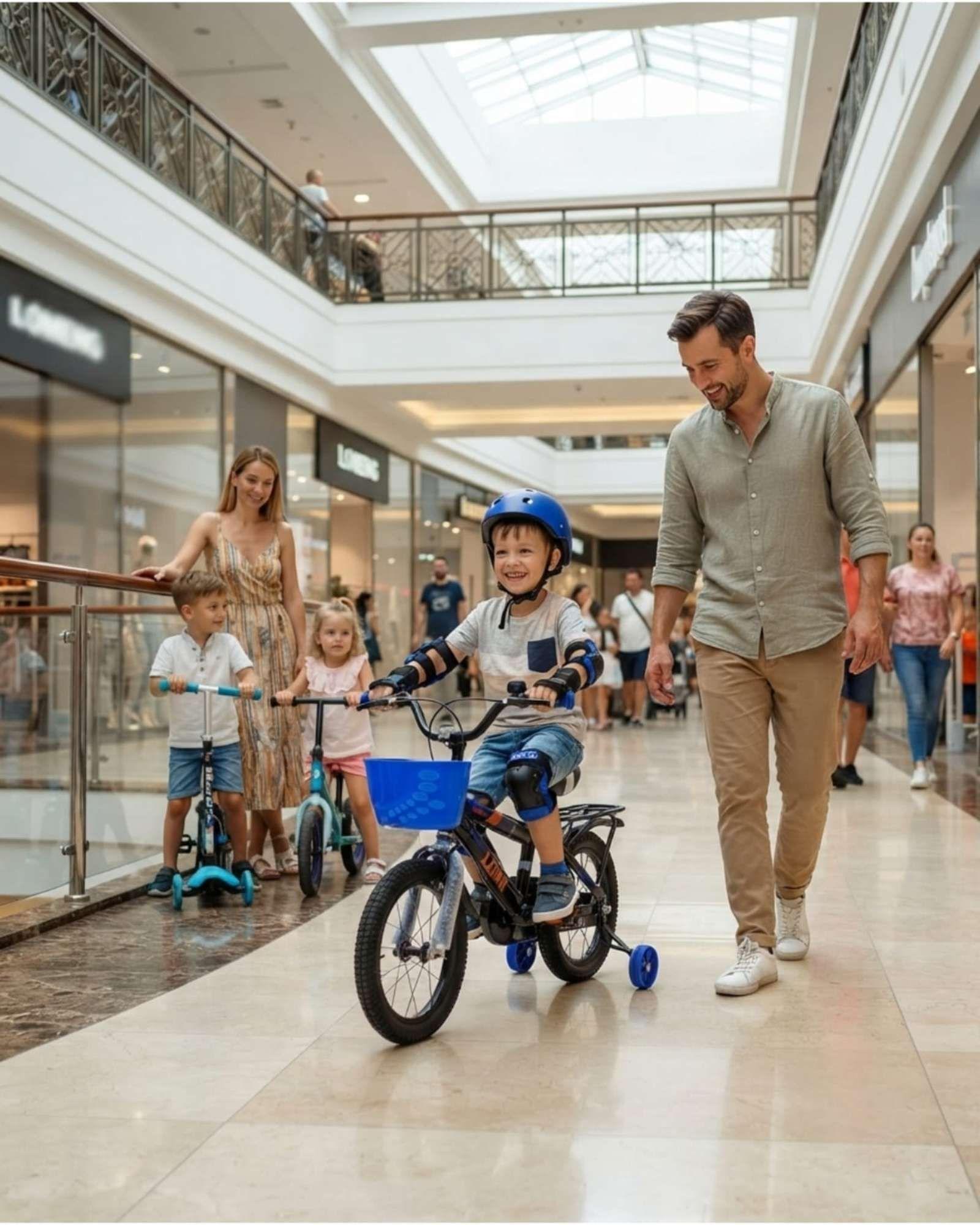 Bicicleta Para Niños Aro 14 Con Kit De Protección Y Casco 02-2