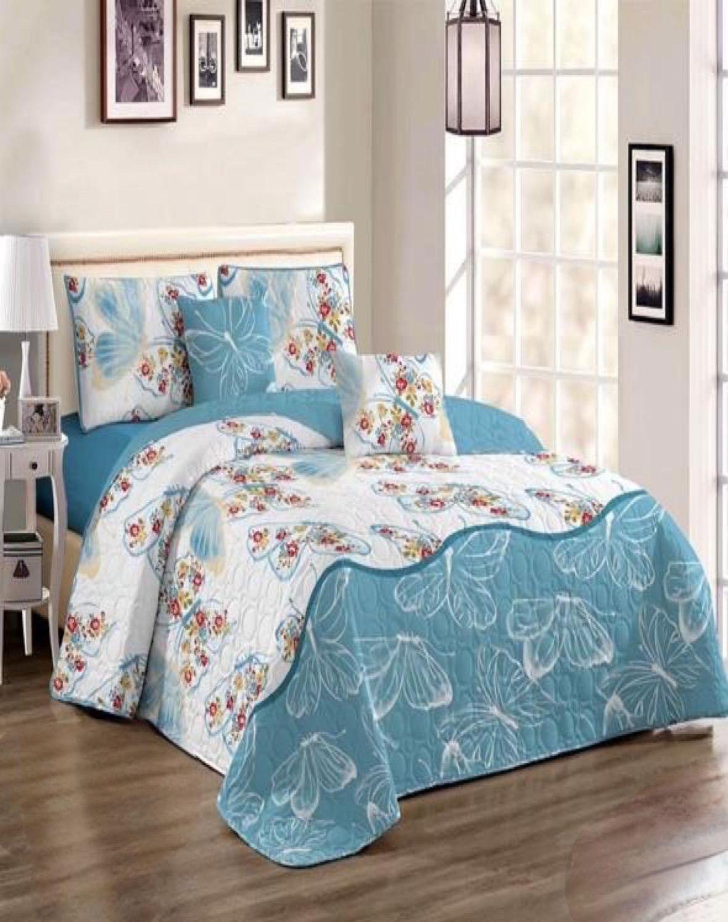Quilt Verano 2 Plazas+2 Fundas Verano Suave 13n07-2