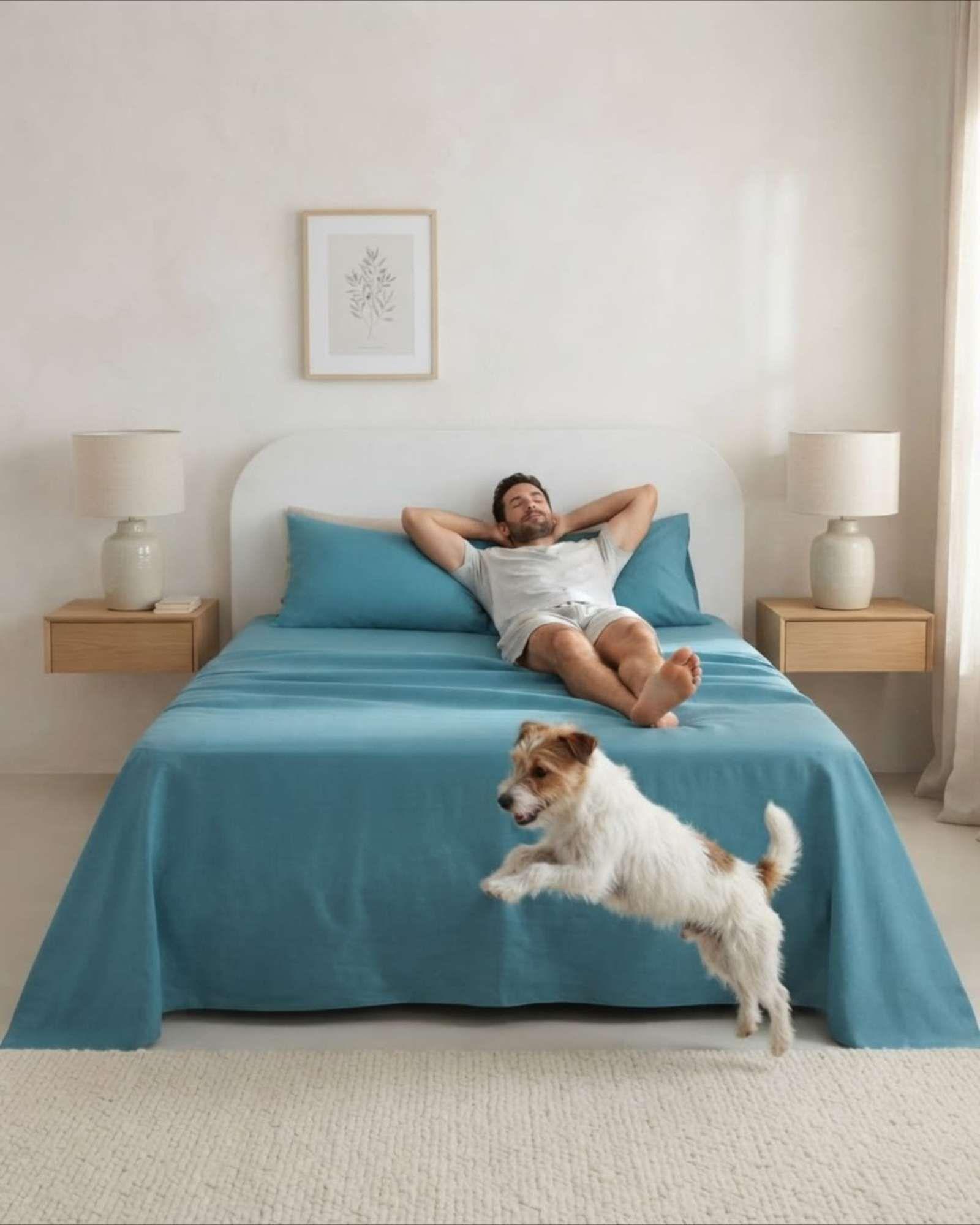 Juego De Sabanas Estilo De Revista Para Dormitorio 2 Plazas m3-4