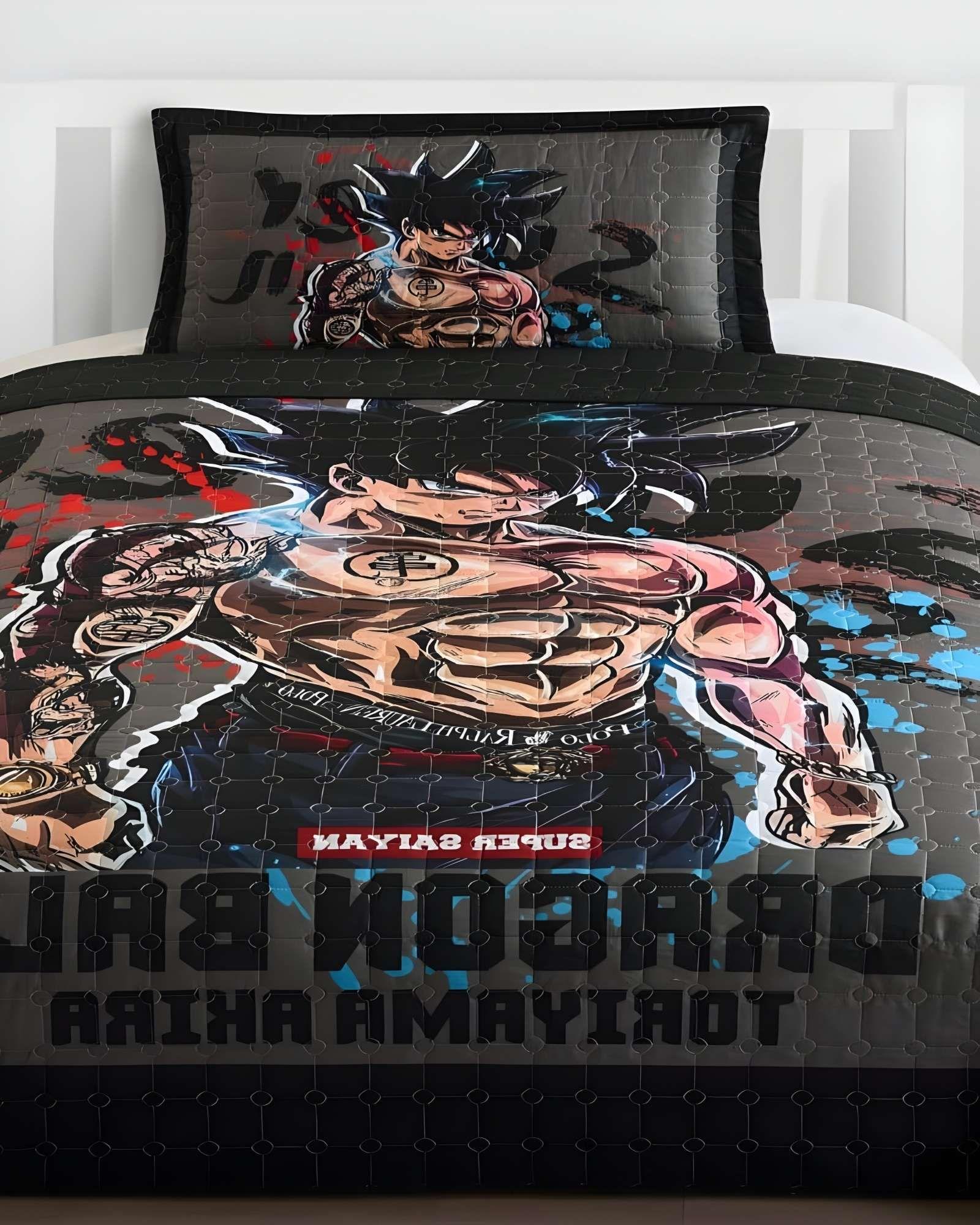 COLCHA QUILT DE VERANO DRAGON BALL INFANTIL NIÑO -3