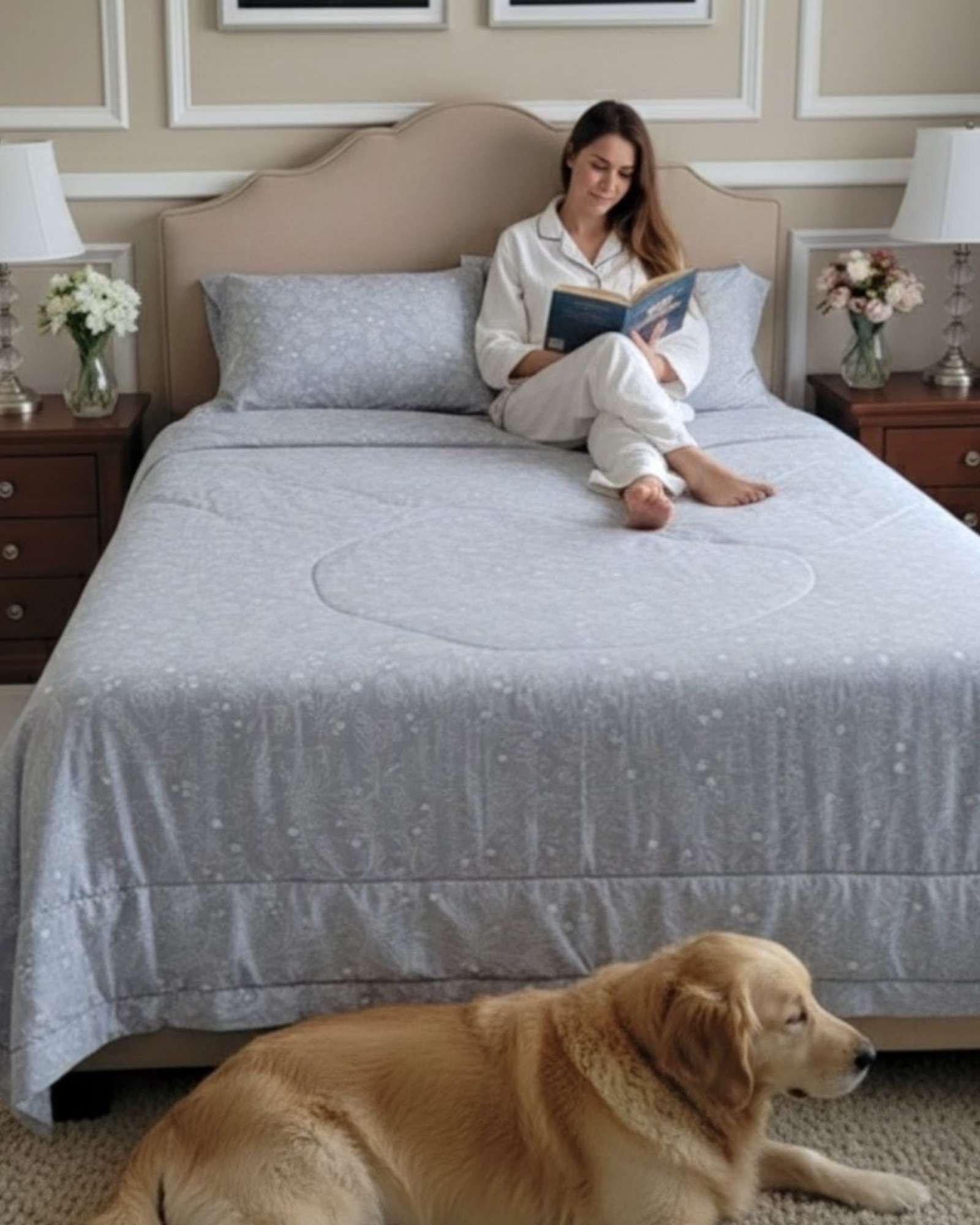 Plumón Nórdico Delgado Confort Familiar King f5-2