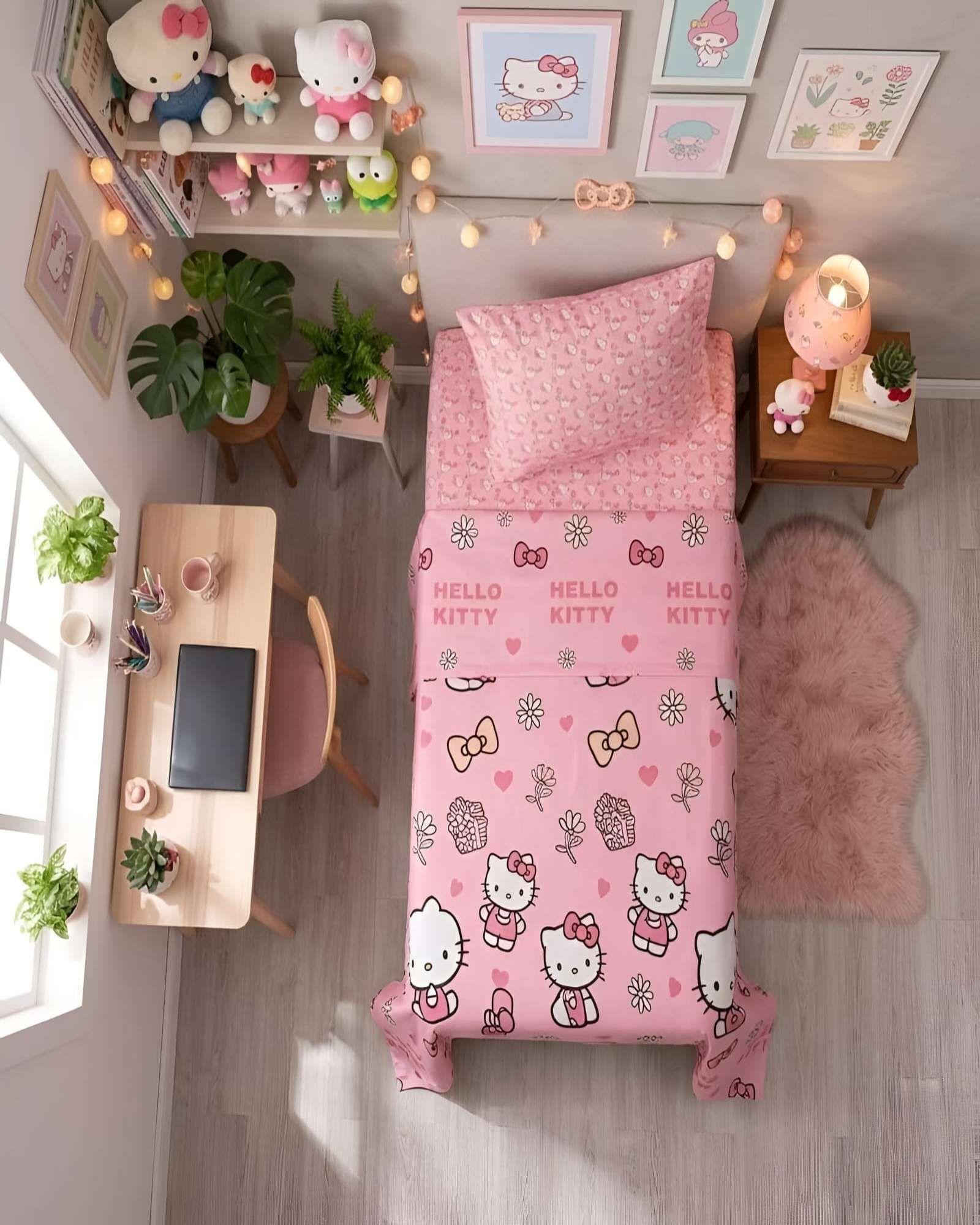 Sábanas de Verano Infantiles 1,5 Plaza Diseños Únicos y Frescos B9-3