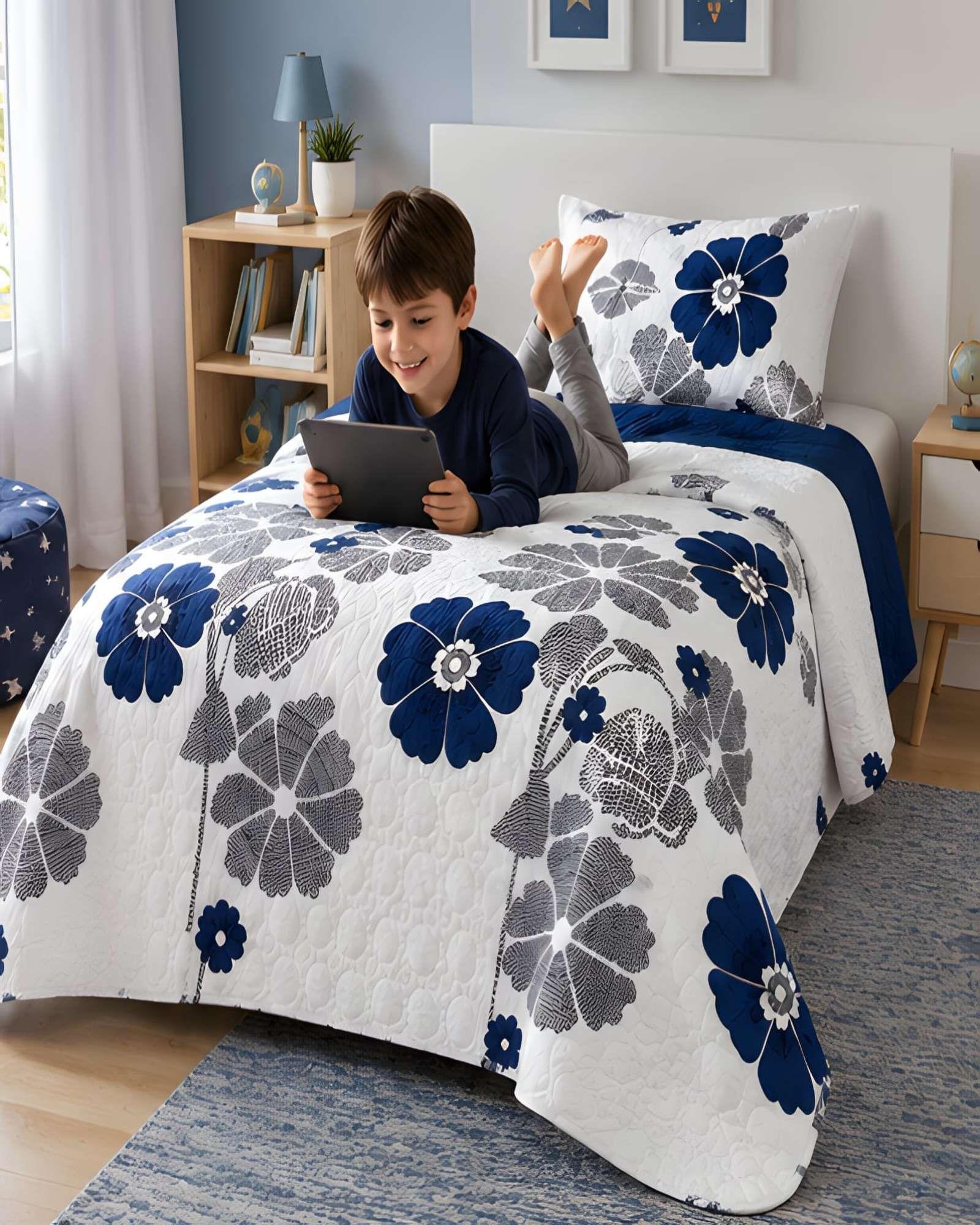 Quilt Plaza Y Media Delgado De Verano Mas Almohada Y Funda m14-0