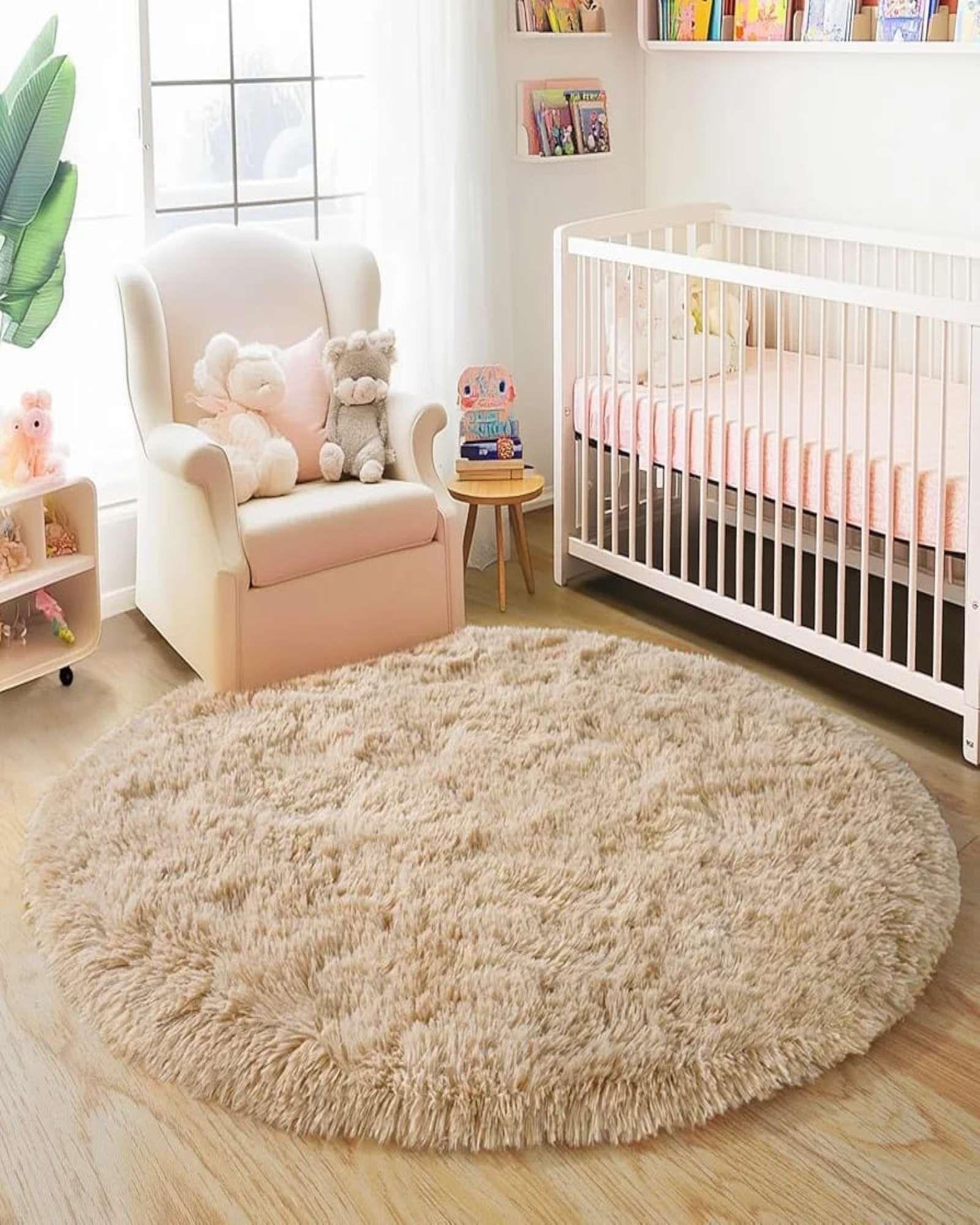 Alfombra Redonda Extra Soft Textura Shaggy Premium 150x150 03-2