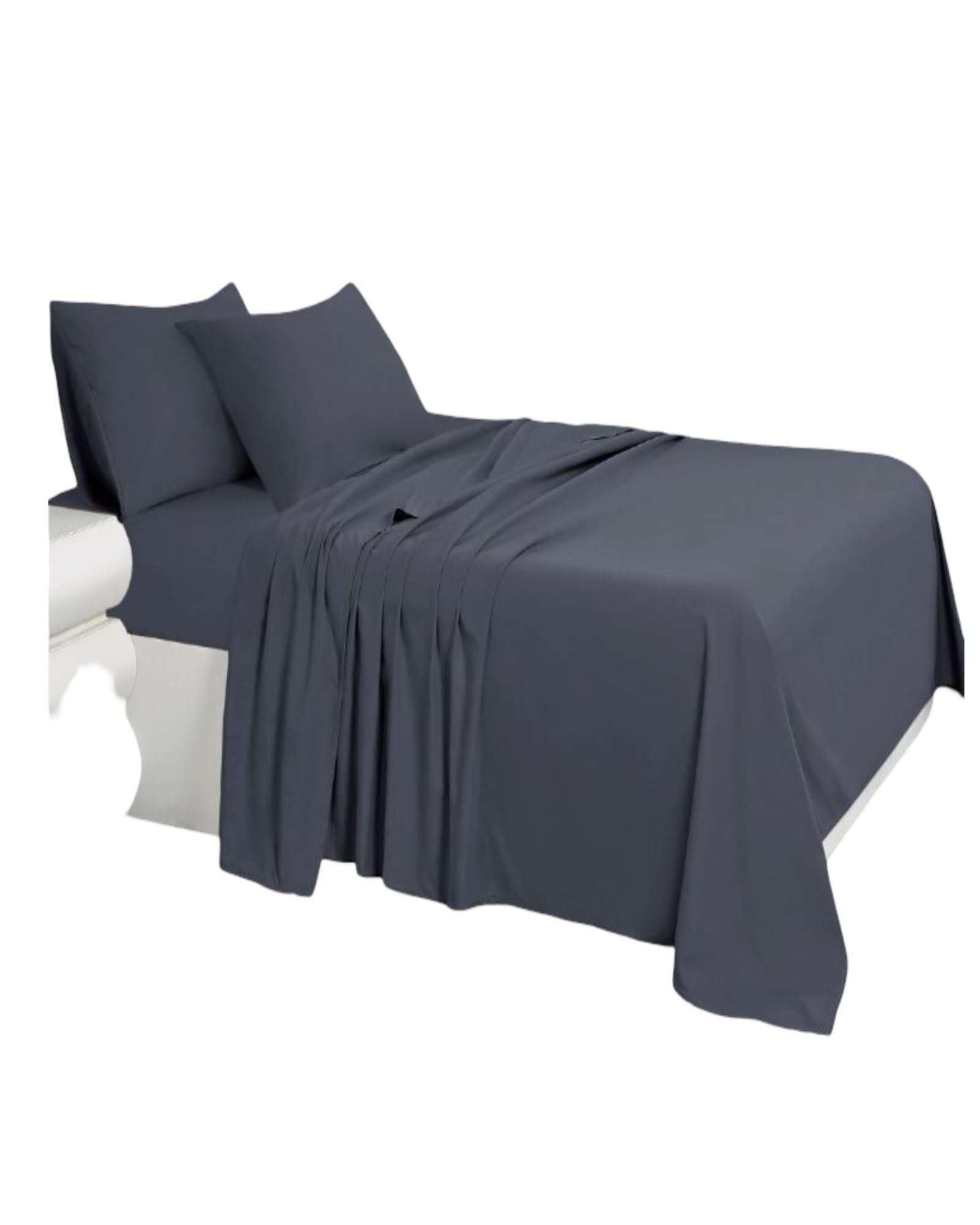 Set de Sabanas Verano 2 plazas Gris-3