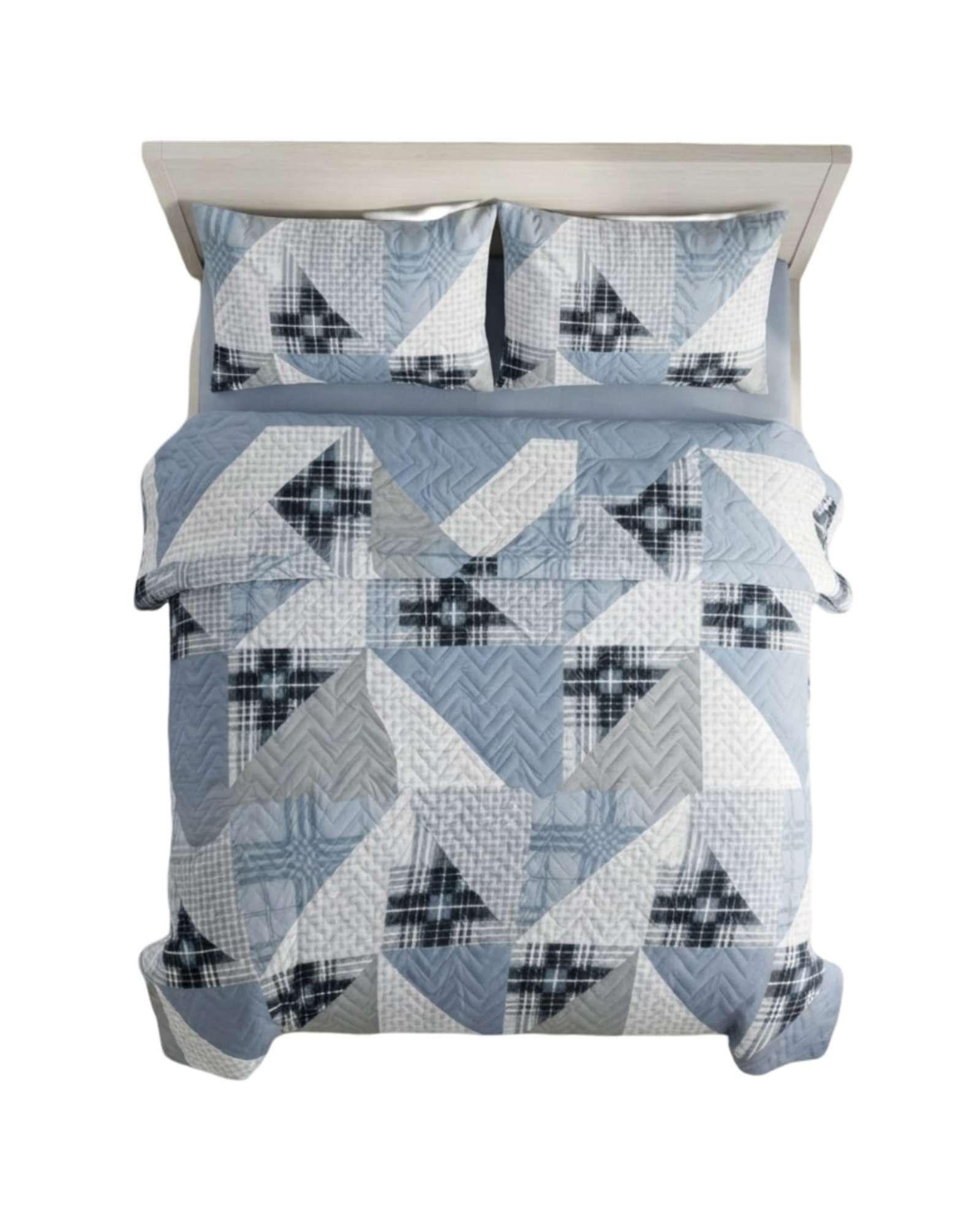 Cubrecama Quilt de Verano King Delgado Ultra Liviano 06-4