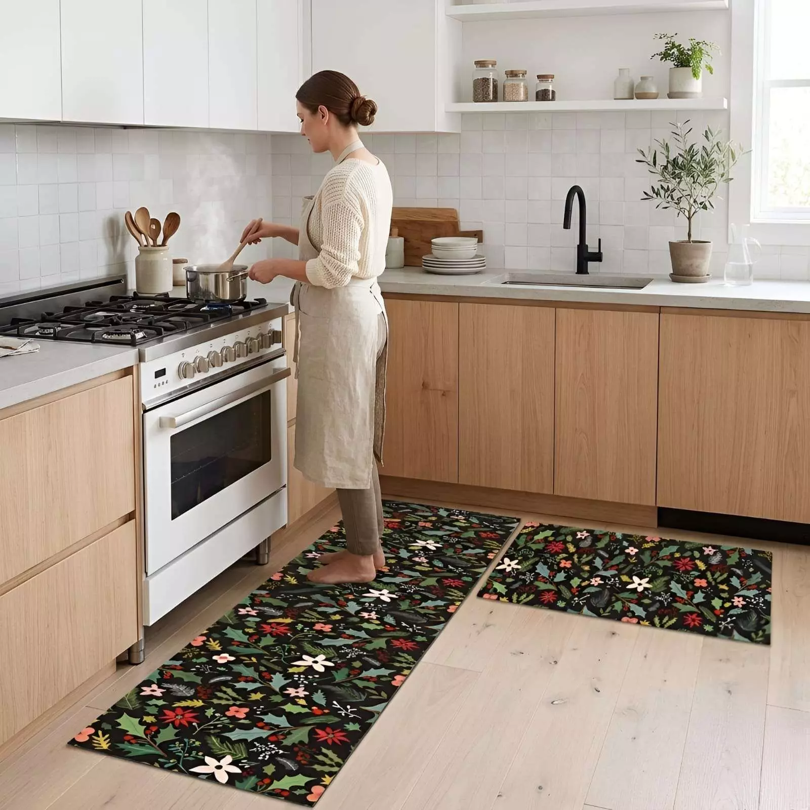 Set de Alfombras para Cocina: Diseño y Durabilidad 13-2