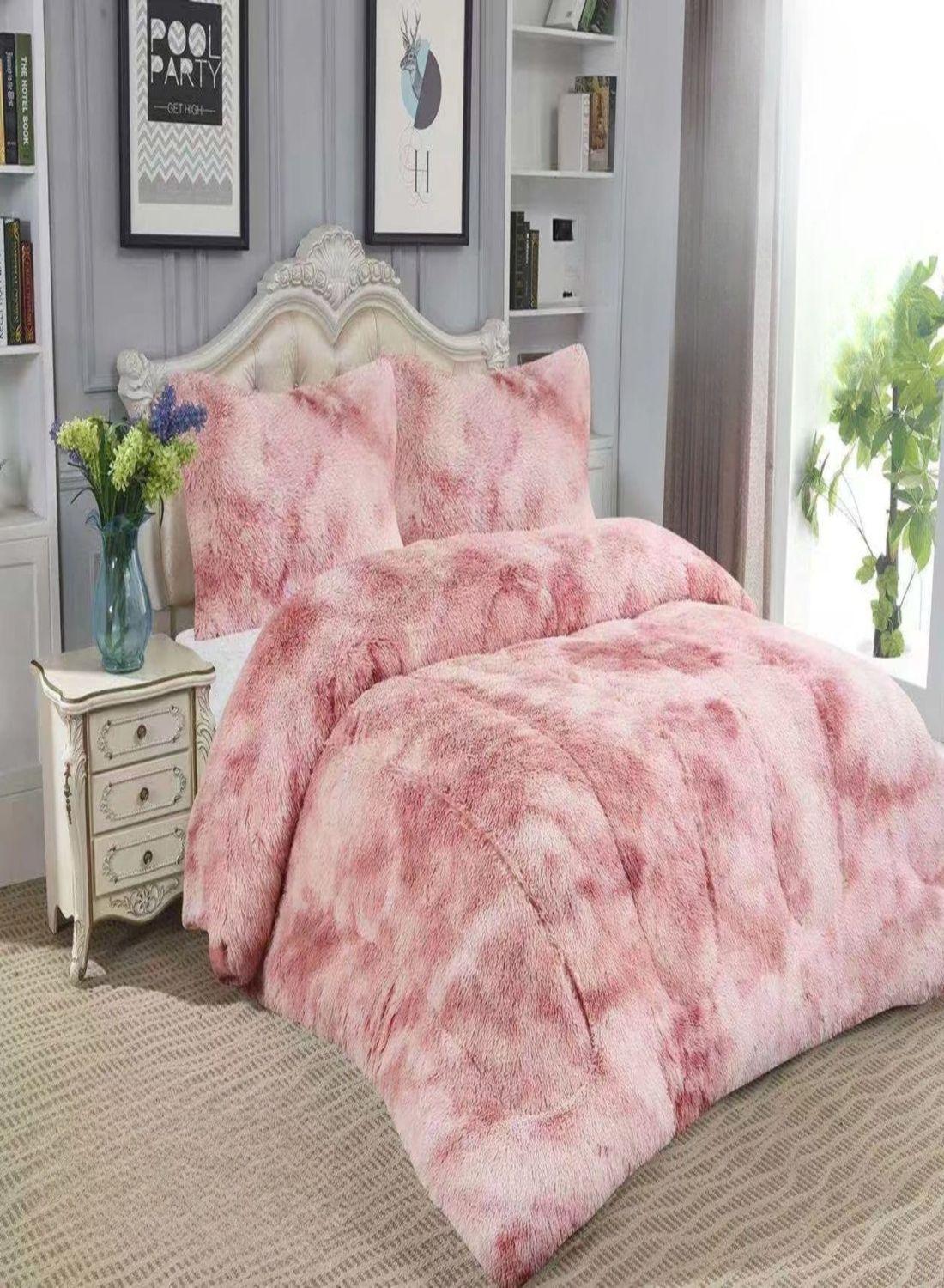 CUBRECAMA PELUDO CON CHIPORRO GRUESO 1.5 PLAZA .D11-2