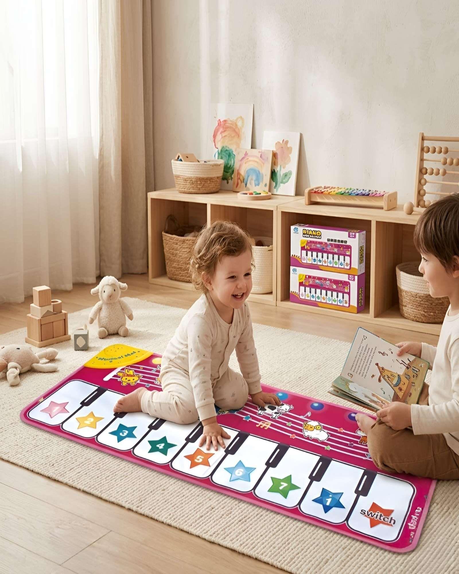 Tapete Musical Sensorial Interactivo para Bebés F1-1