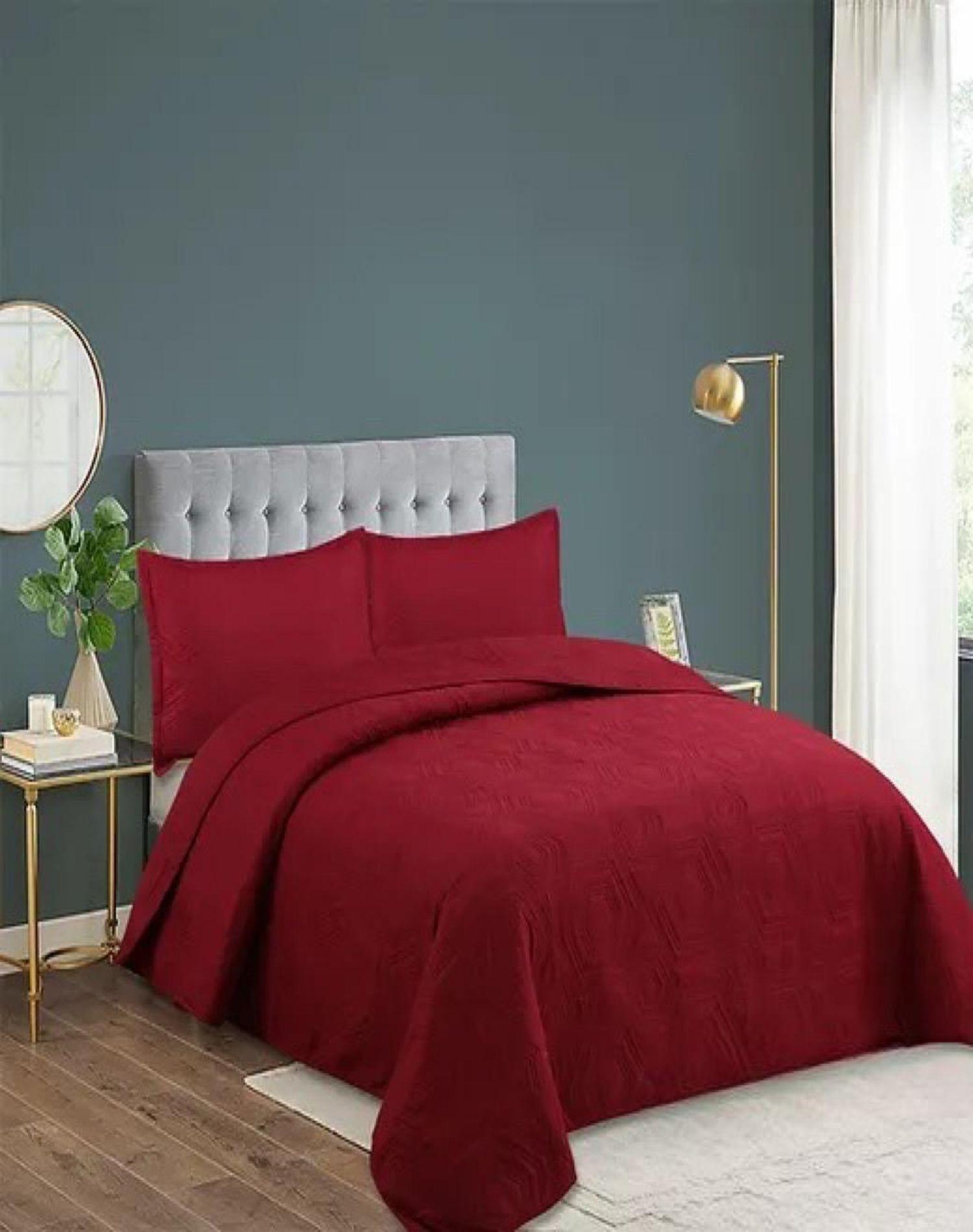 Quilt King y Super King - Cubrecama Ligero y Suave E1-2