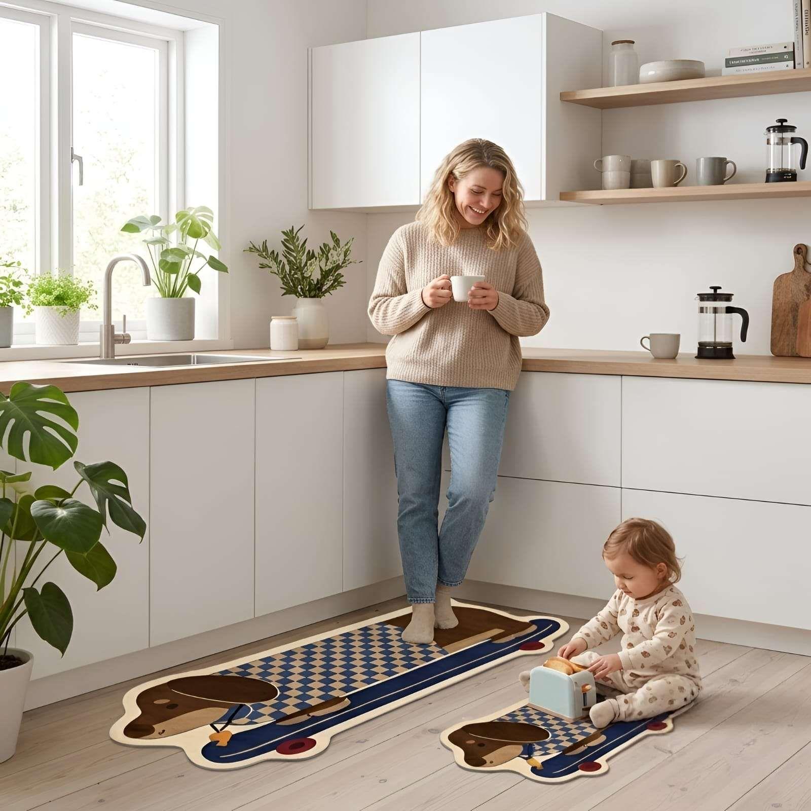 Set de Alfombras para Cocina: Diseño y Durabilidad 15-2