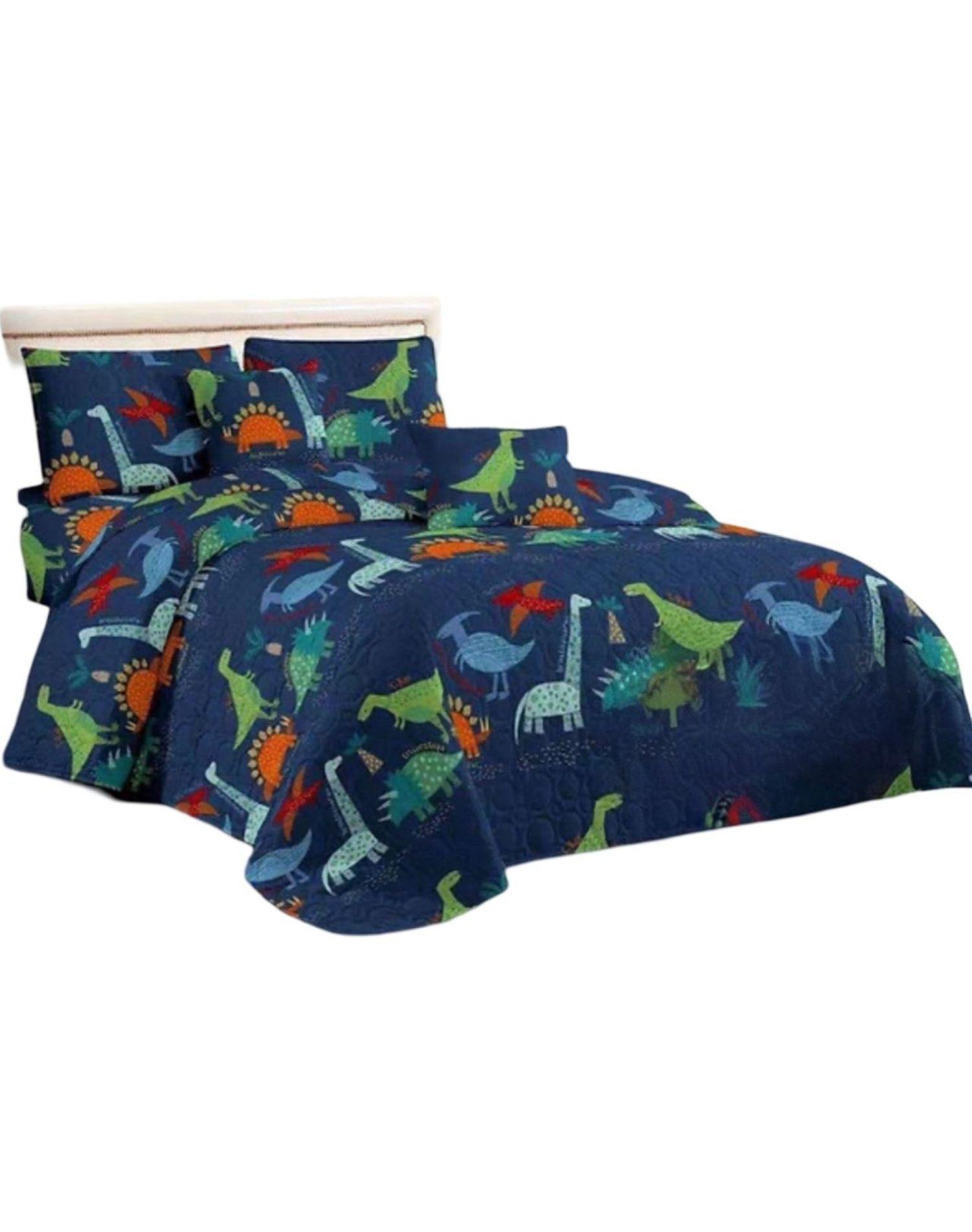 Cubrecama Verano Plaza y Media + Funda Almohada D1-1