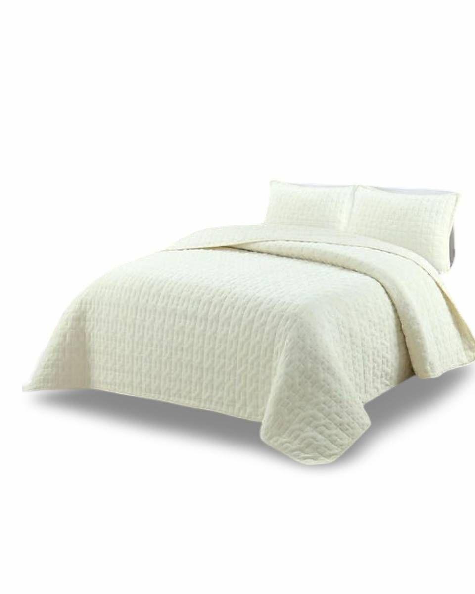 CUBRECAMA QUILT PLUSH DELGADO KING 250X270 GS09-2