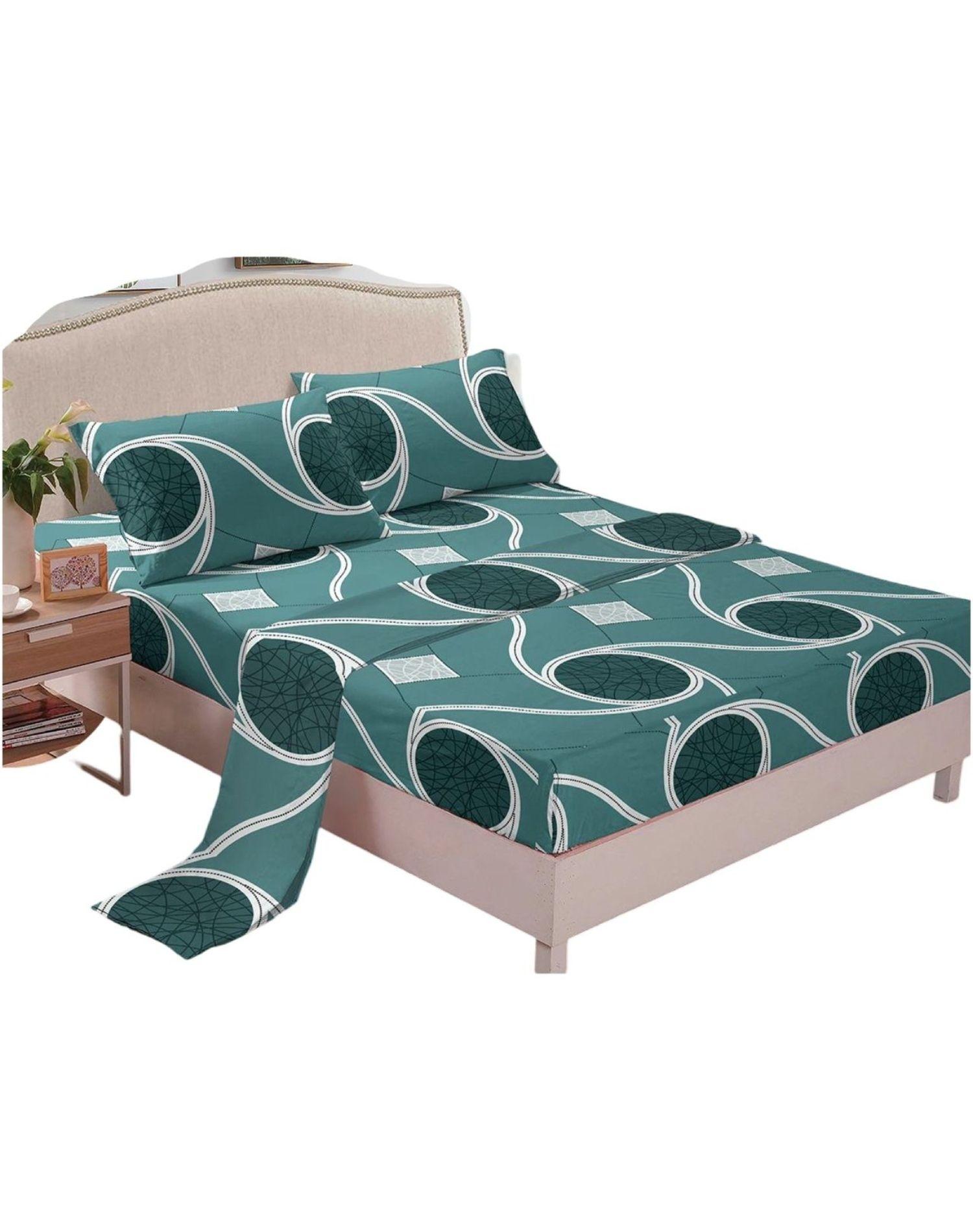 Sábanas Algodón King 100% Calidad 8O8-0