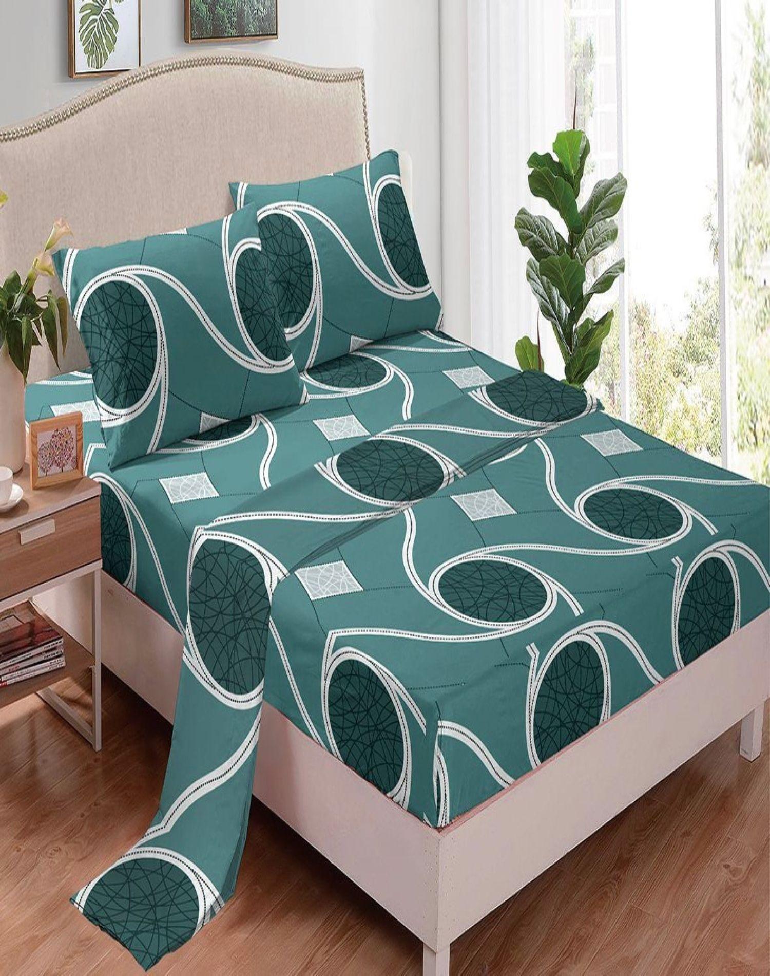 Sábanas Algodón King 100% Calidad 8O8-2