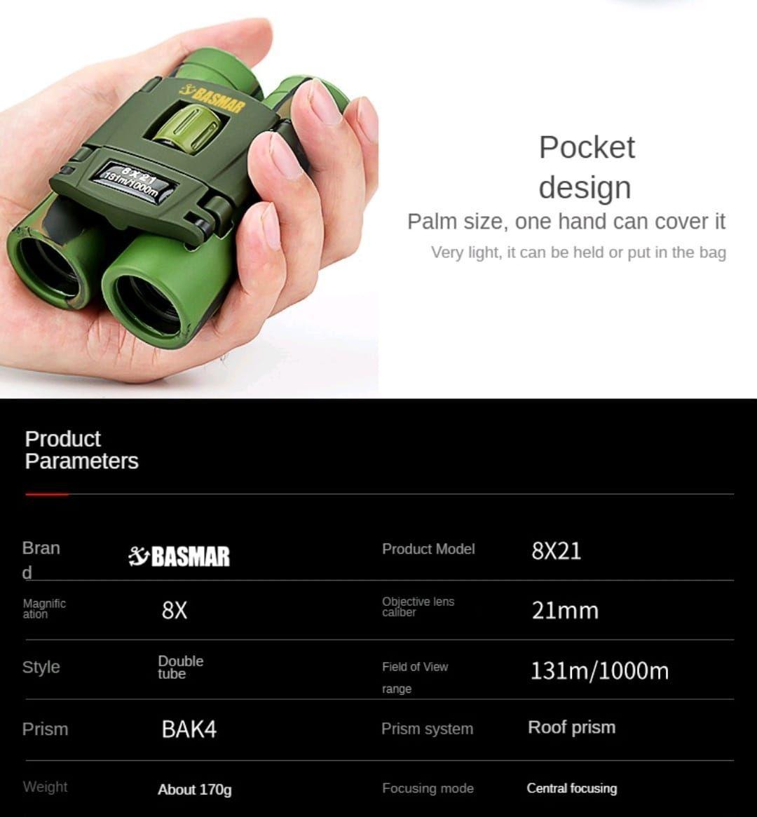 BINOCULAR 8X21 VERDE-2