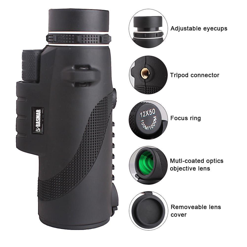 TELESCOPIO MONOCULAR 12X50-1