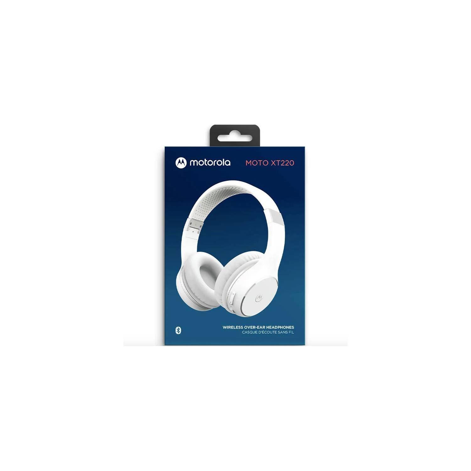Audífonos Inalámbricos Motorola Moto Xt220 blanco-3