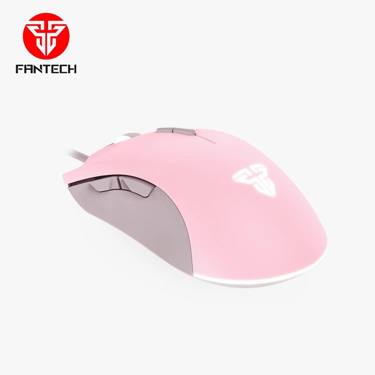 Mouse Gamer Fantech Blake X17 Sakura Edition Pink-3