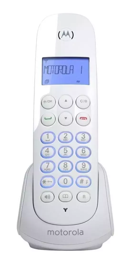 Telefono Inalambrico Motorola M700 Señal Hd Profesional Señal Hd Profesional Blanco-0